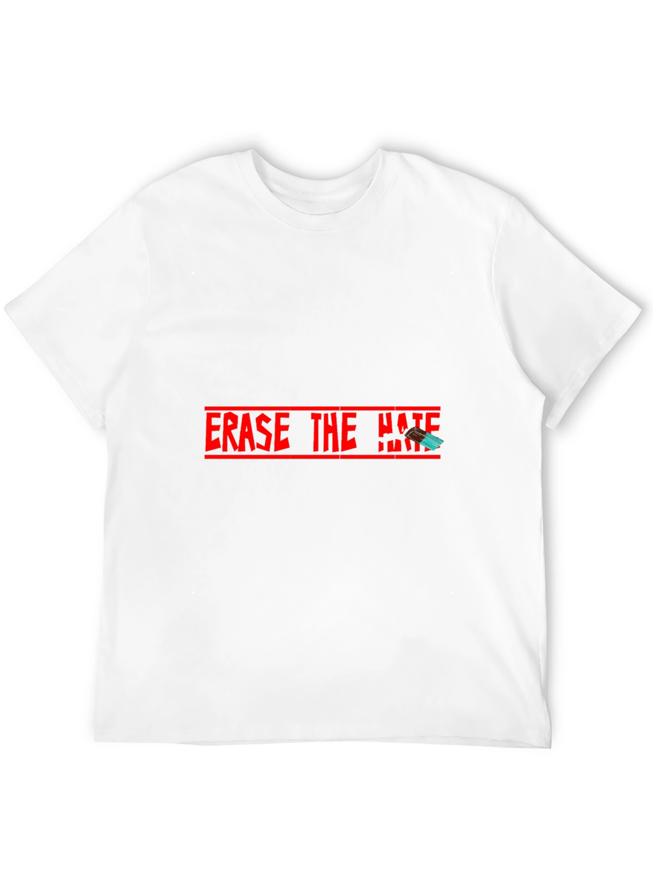 Erase the Hate Graphic Tee - Black