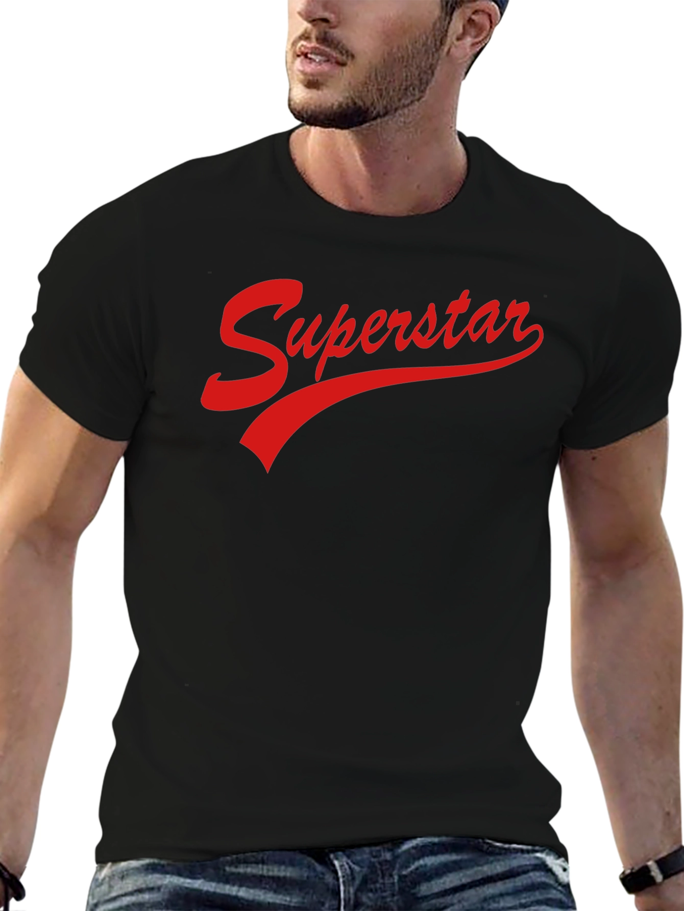 Superstar Graphic Tee - Classic Style