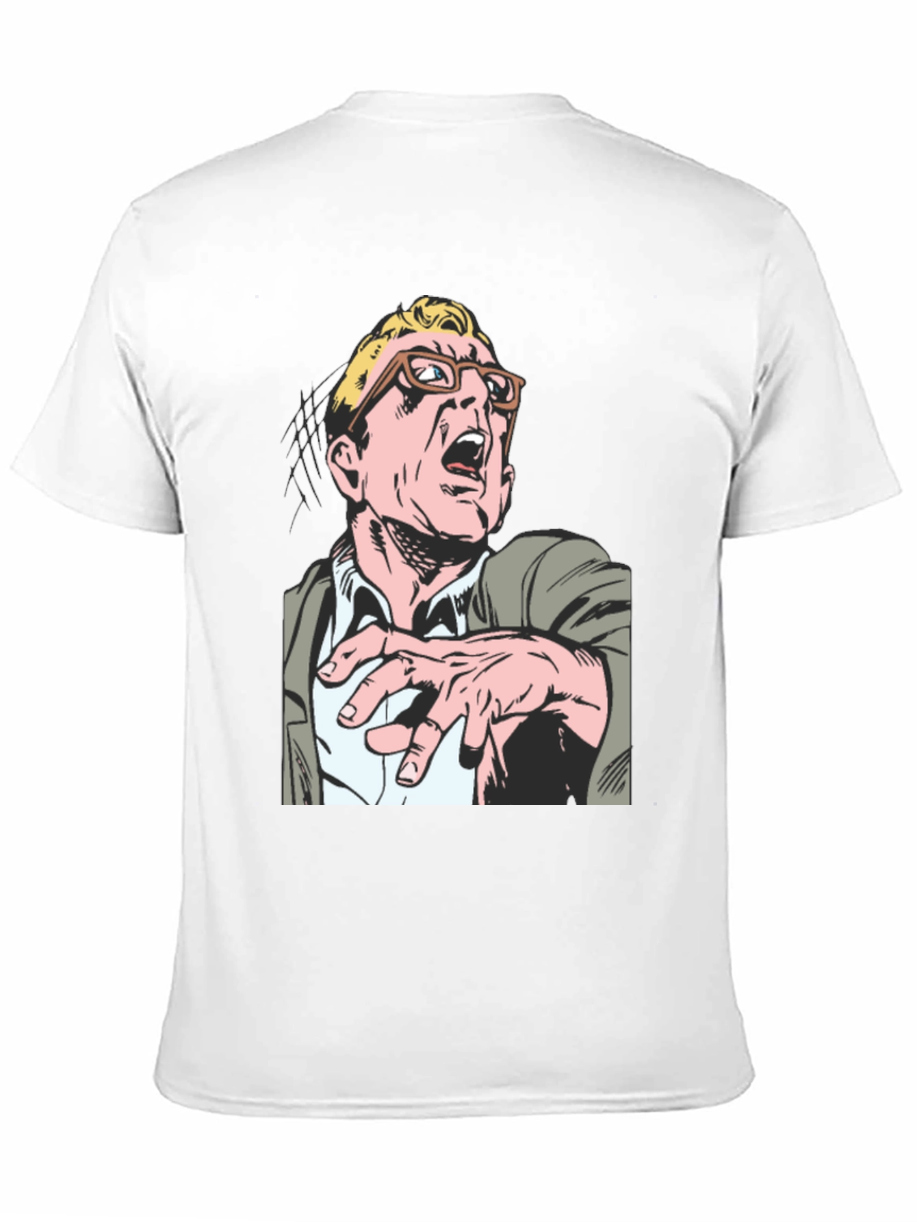 Comic Book Character Tee - Black T-Shirt