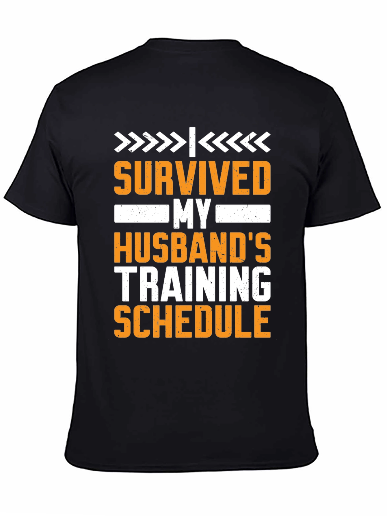 Humorous Survived Husbands Training Schedule T-Shirt