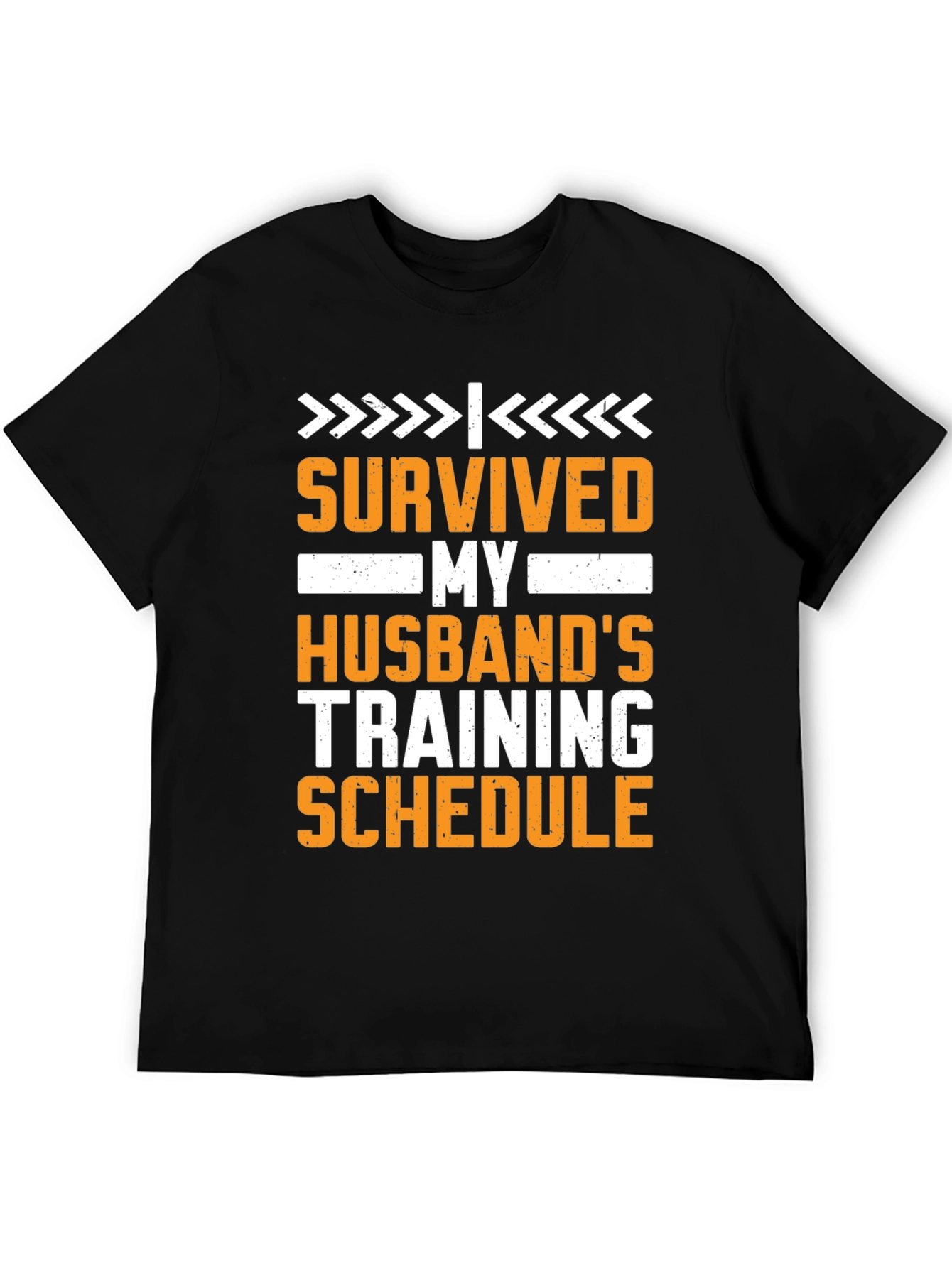 Humorous Survived Husbands Training Schedule T-Shirt