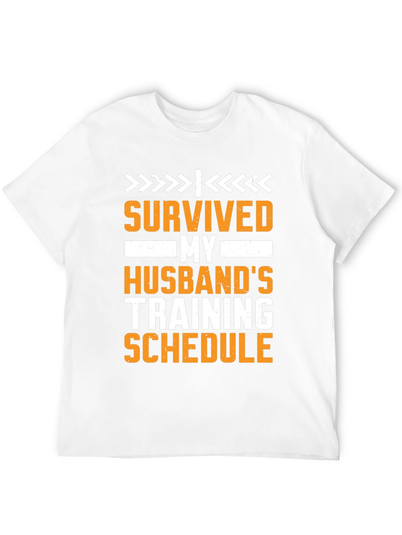 Humorous Survived Husbands Training Schedule T-Shirt