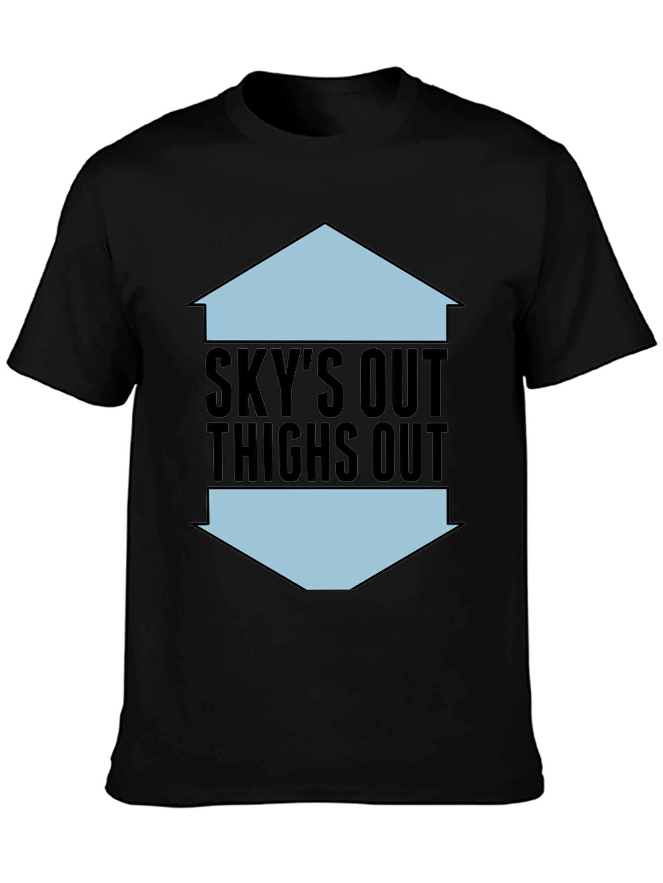 Skys Out Thighs Out Graphic Tee