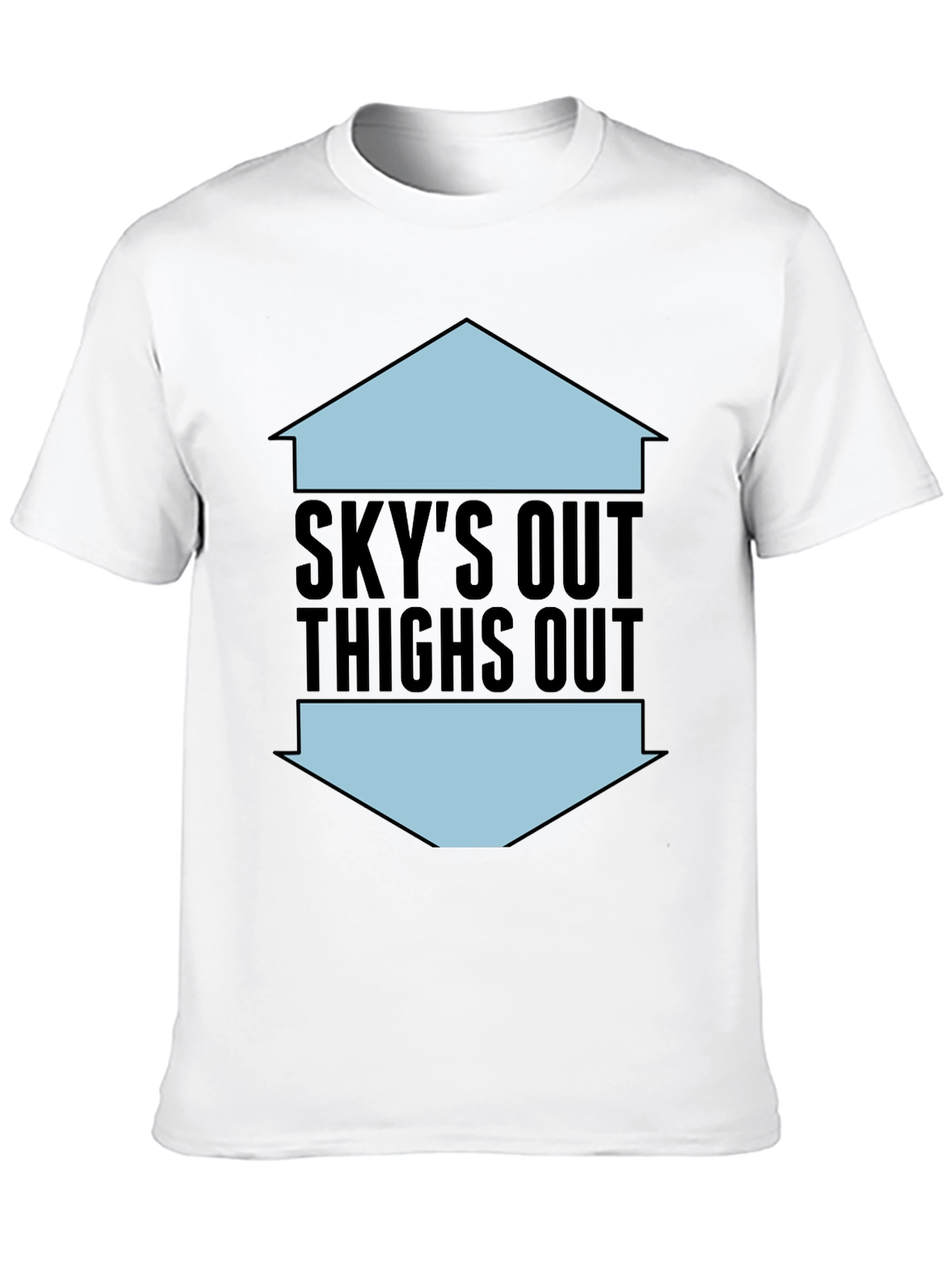 Skys Out Thighs Out Graphic Tee