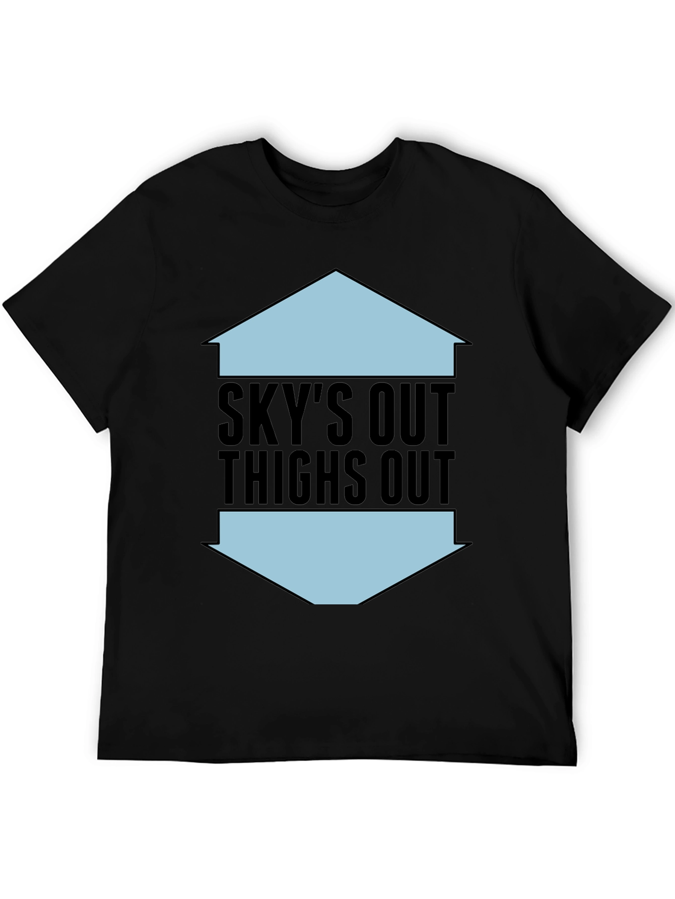 Skys Out Thighs Out Graphic Tee