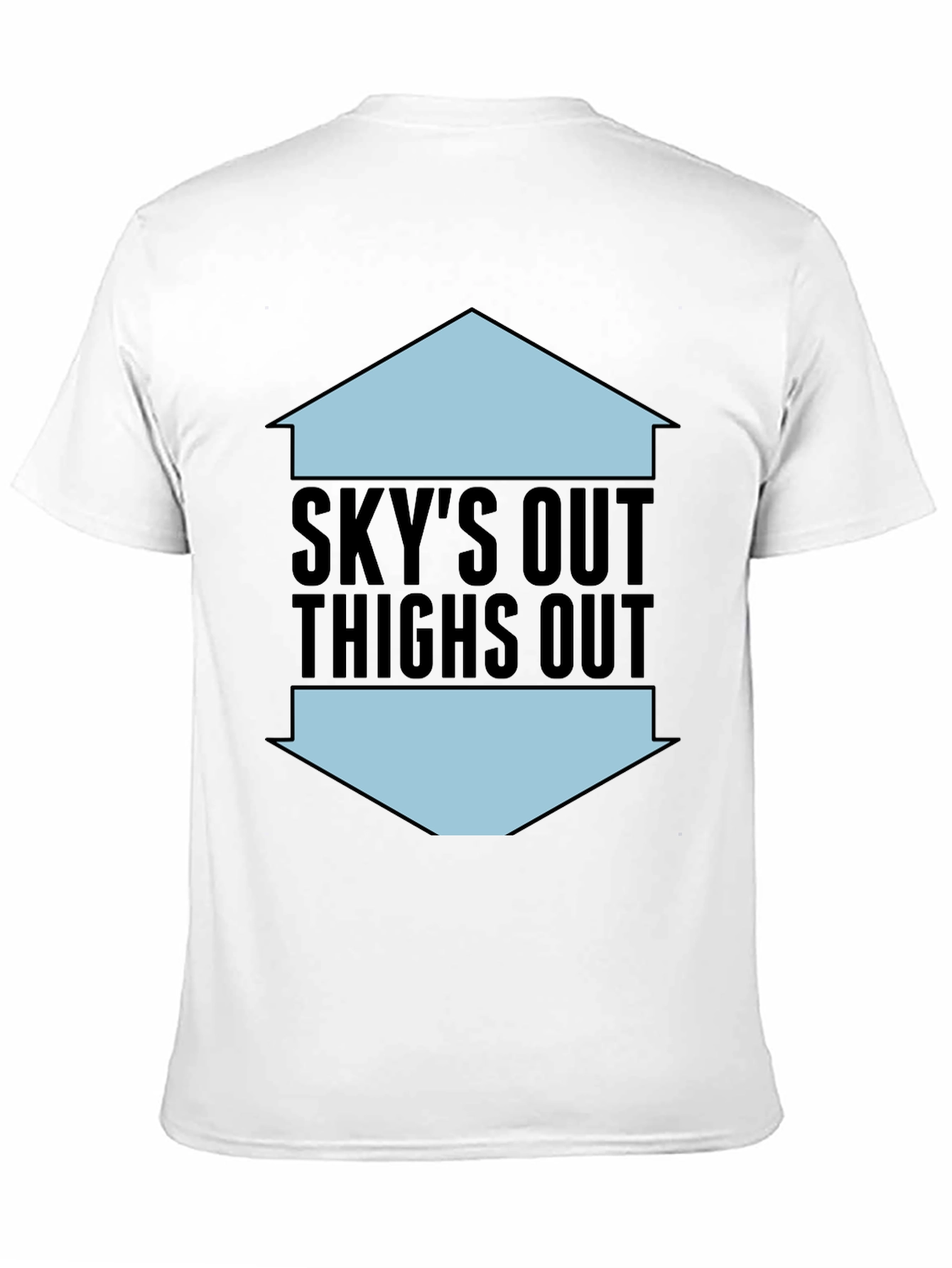 Skys Out Thighs Out Graphic Tee