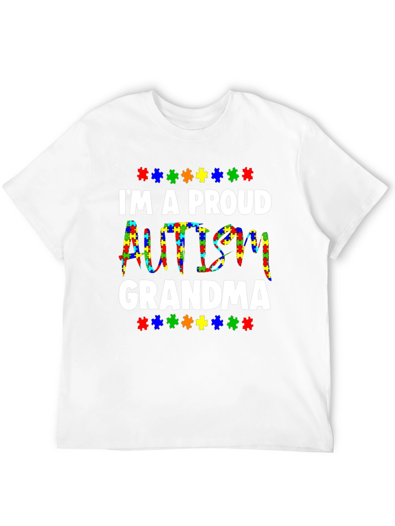 Proud Autism Grandma T-Shirt - Awareness Tee