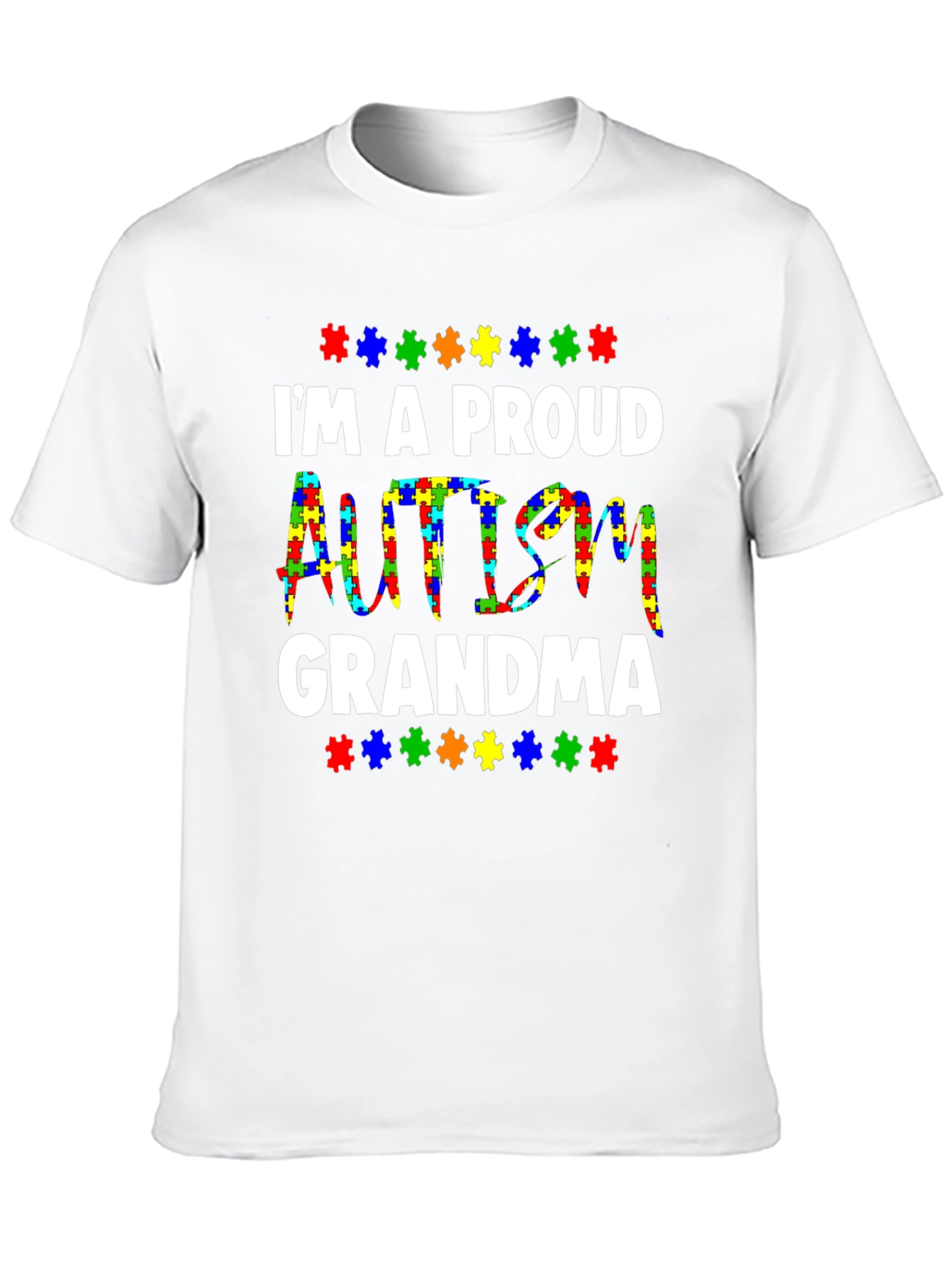 Proud Autism Grandma T-Shirt - Awareness Tee
