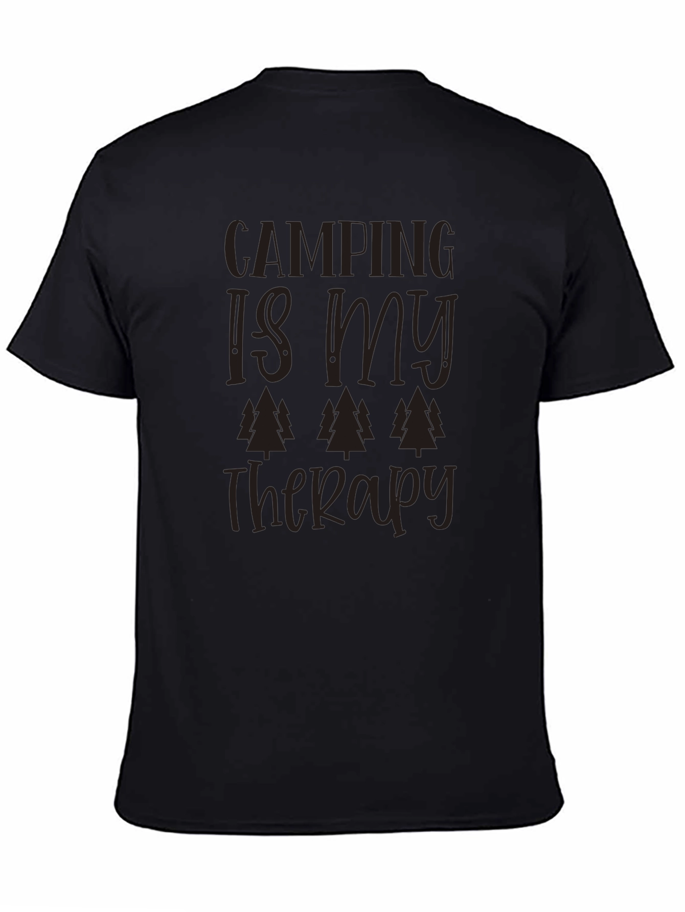 Camping is My Therapy Graphic T-Shirt