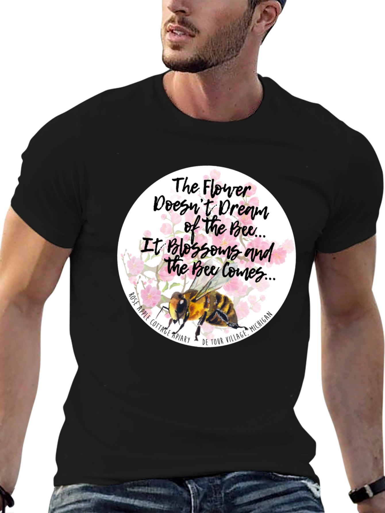 Floral Bee T-Shirt - Flower Dreams