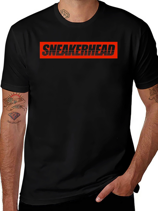 Sneakerhead Black T-Shirt - Bold Graphic Tee