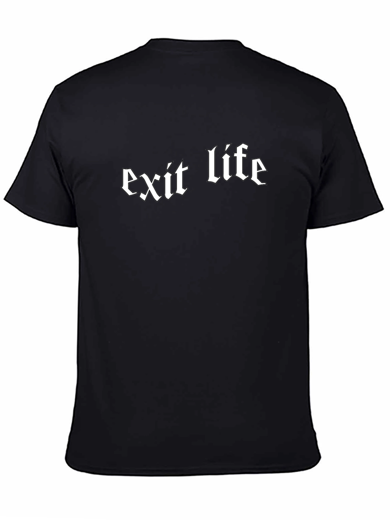 Exit Life Graphic Tee - Edgy Streetwear T-Shirt