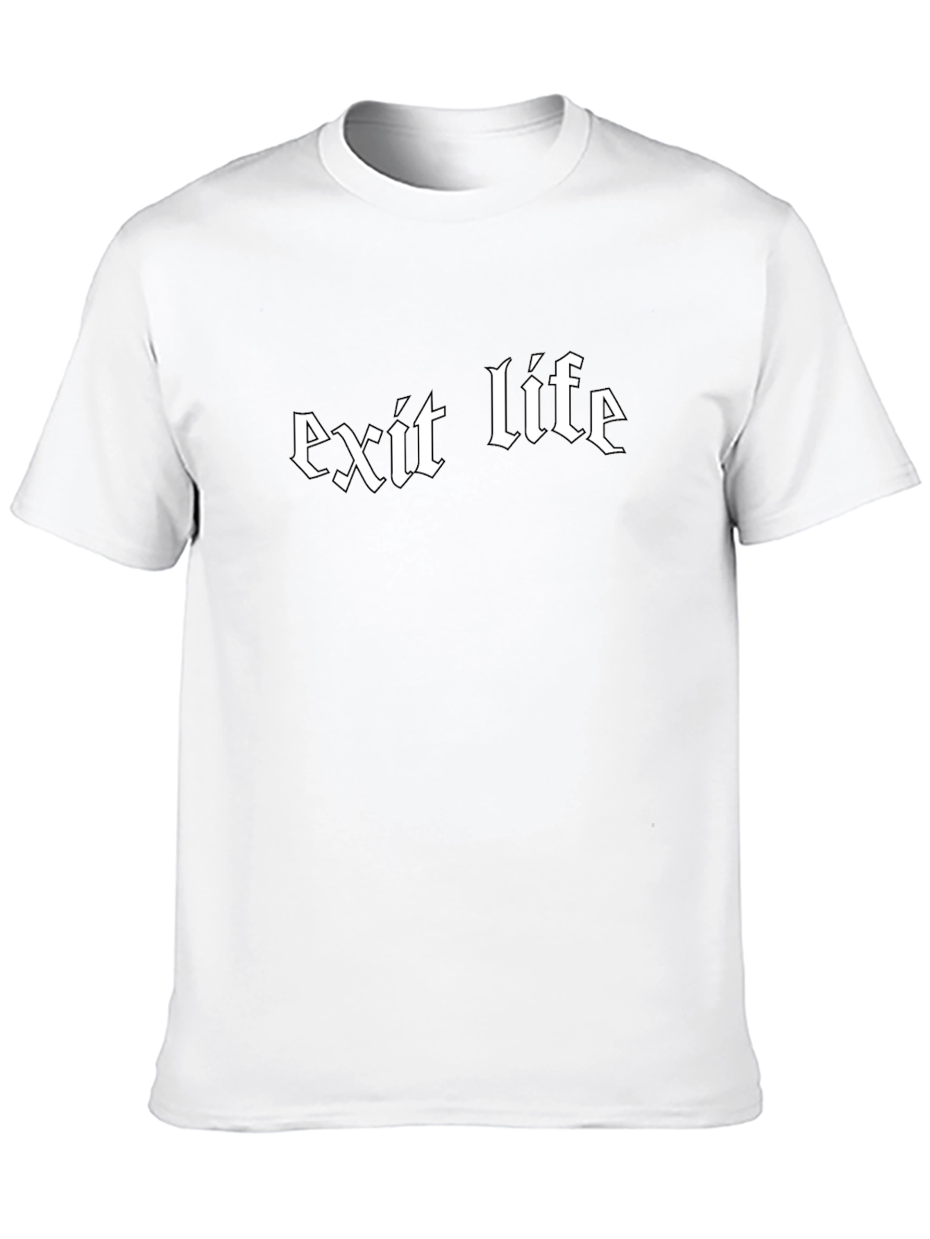 Exit Life Graphic Tee - Edgy Streetwear T-Shirt