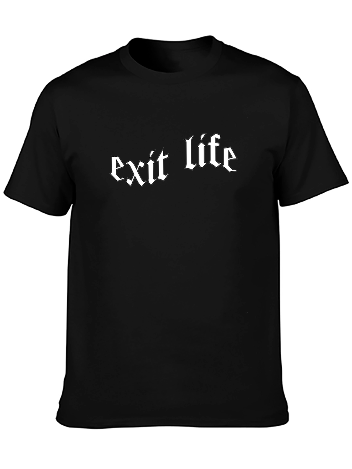 Exit Life Graphic Tee - Edgy Streetwear T-Shirt