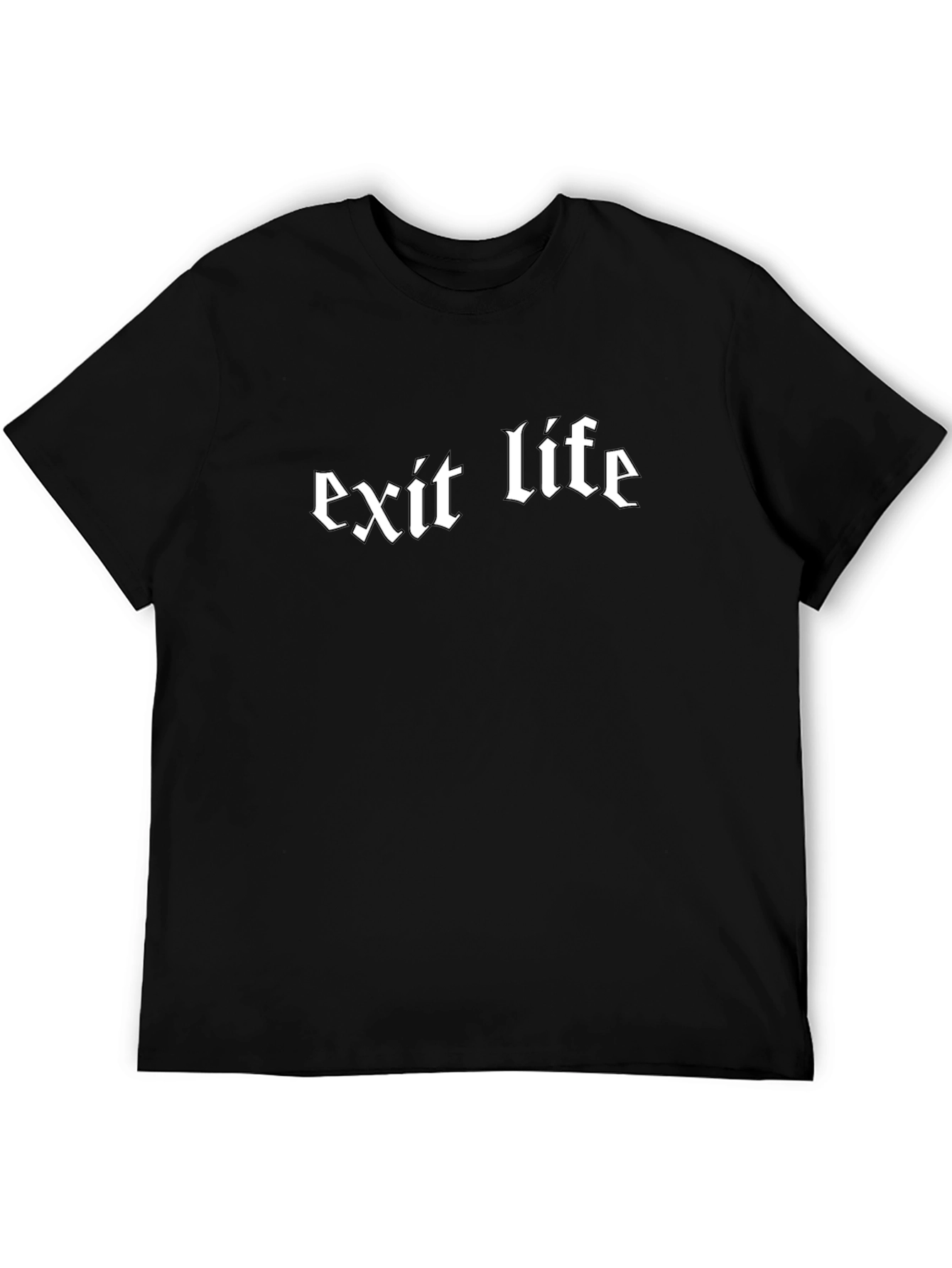 Exit Life Graphic Tee - Edgy Streetwear T-Shirt