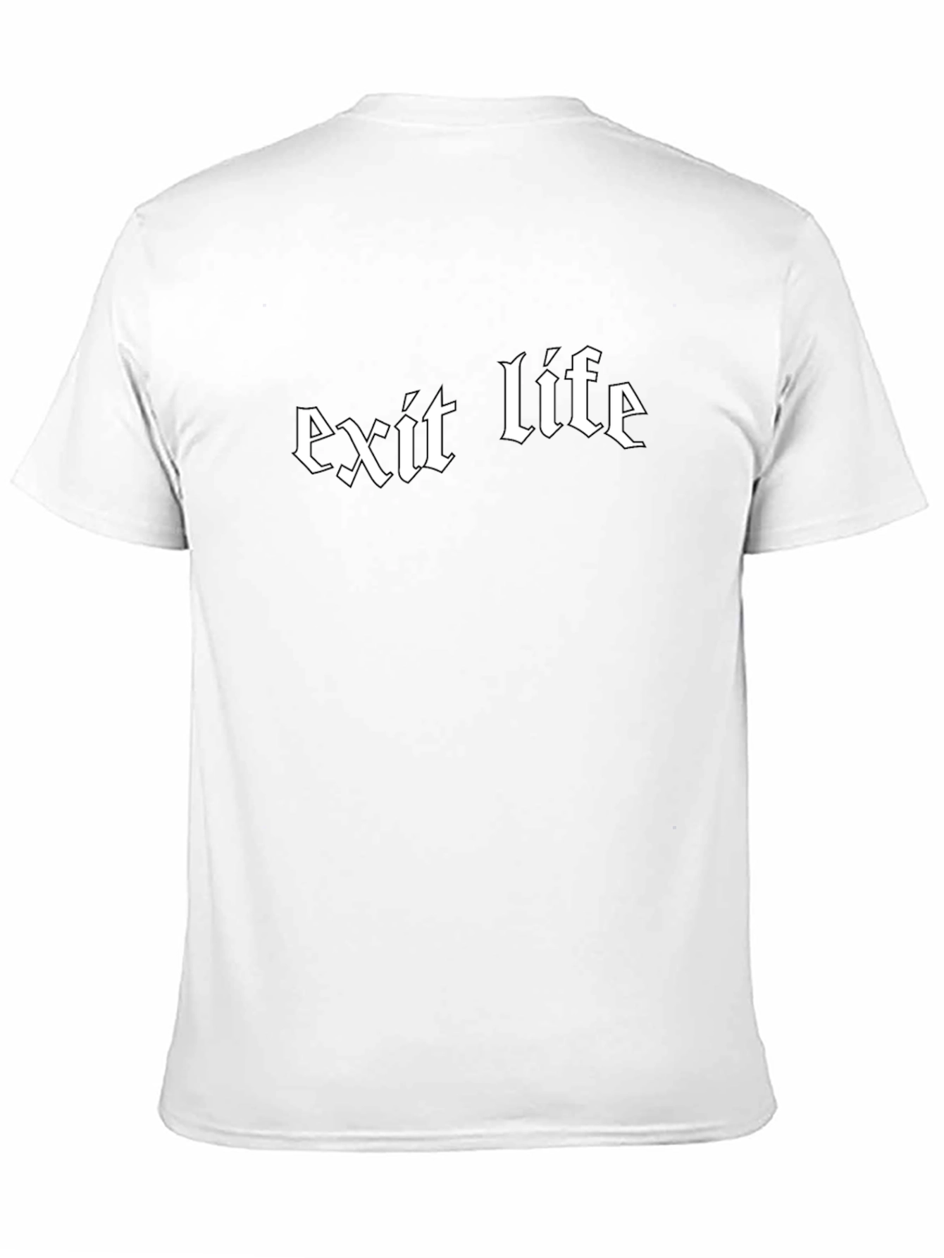 Exit Life Graphic Tee - Edgy Streetwear T-Shirt