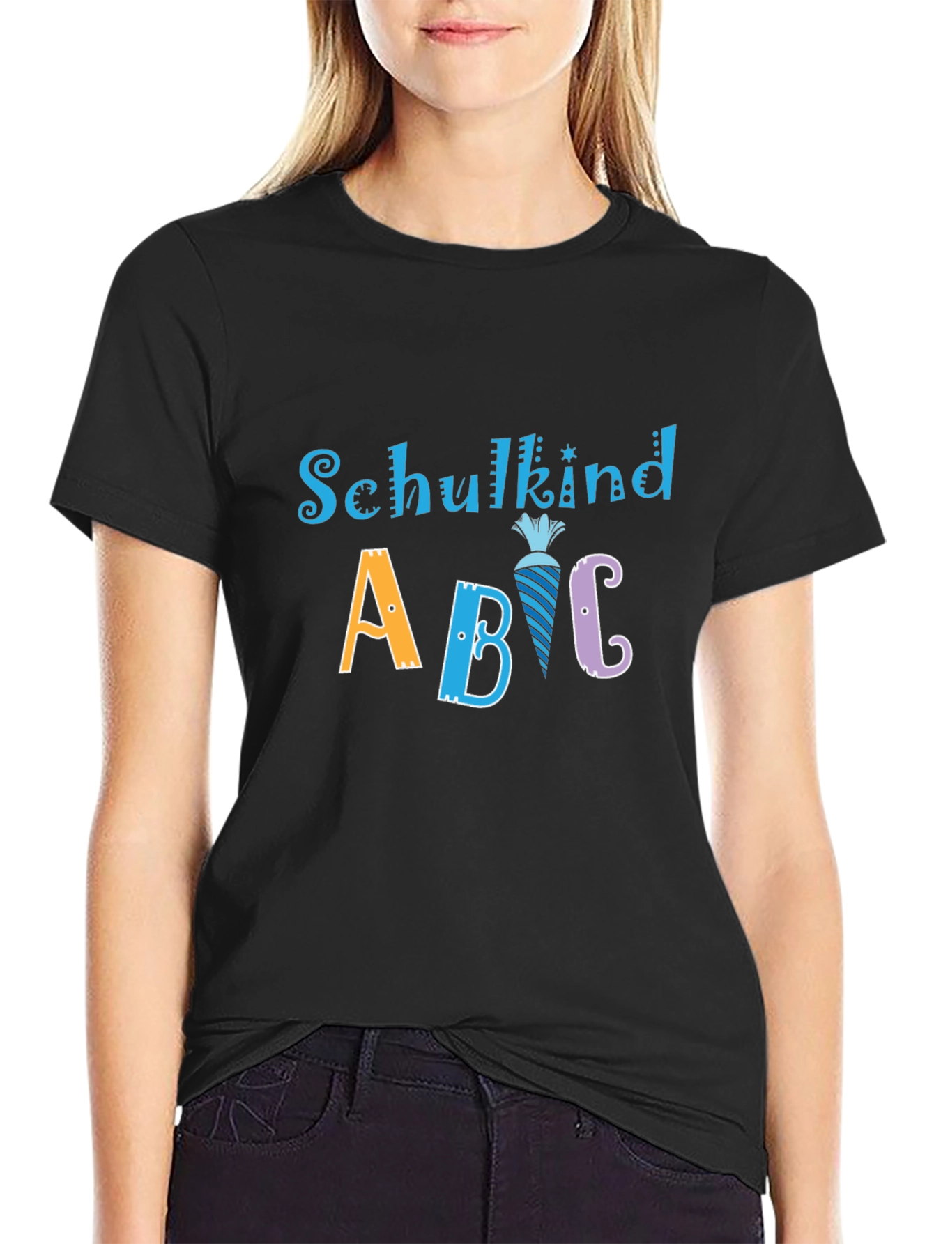 Schulkind ABC T-Shirt - Back to School Tee