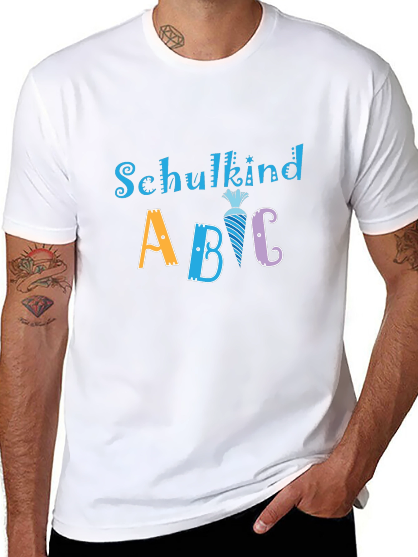 Schulkind ABC T-Shirt - Back to School Tee