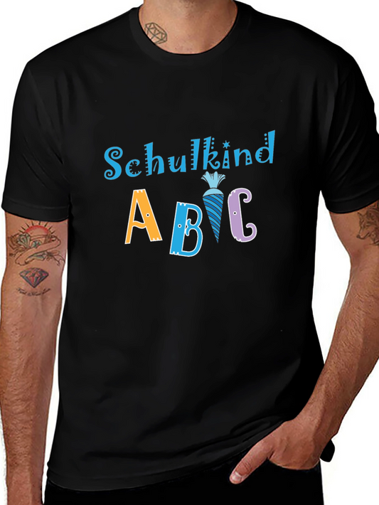 Schulkind ABC T-Shirt - Back to School Tee