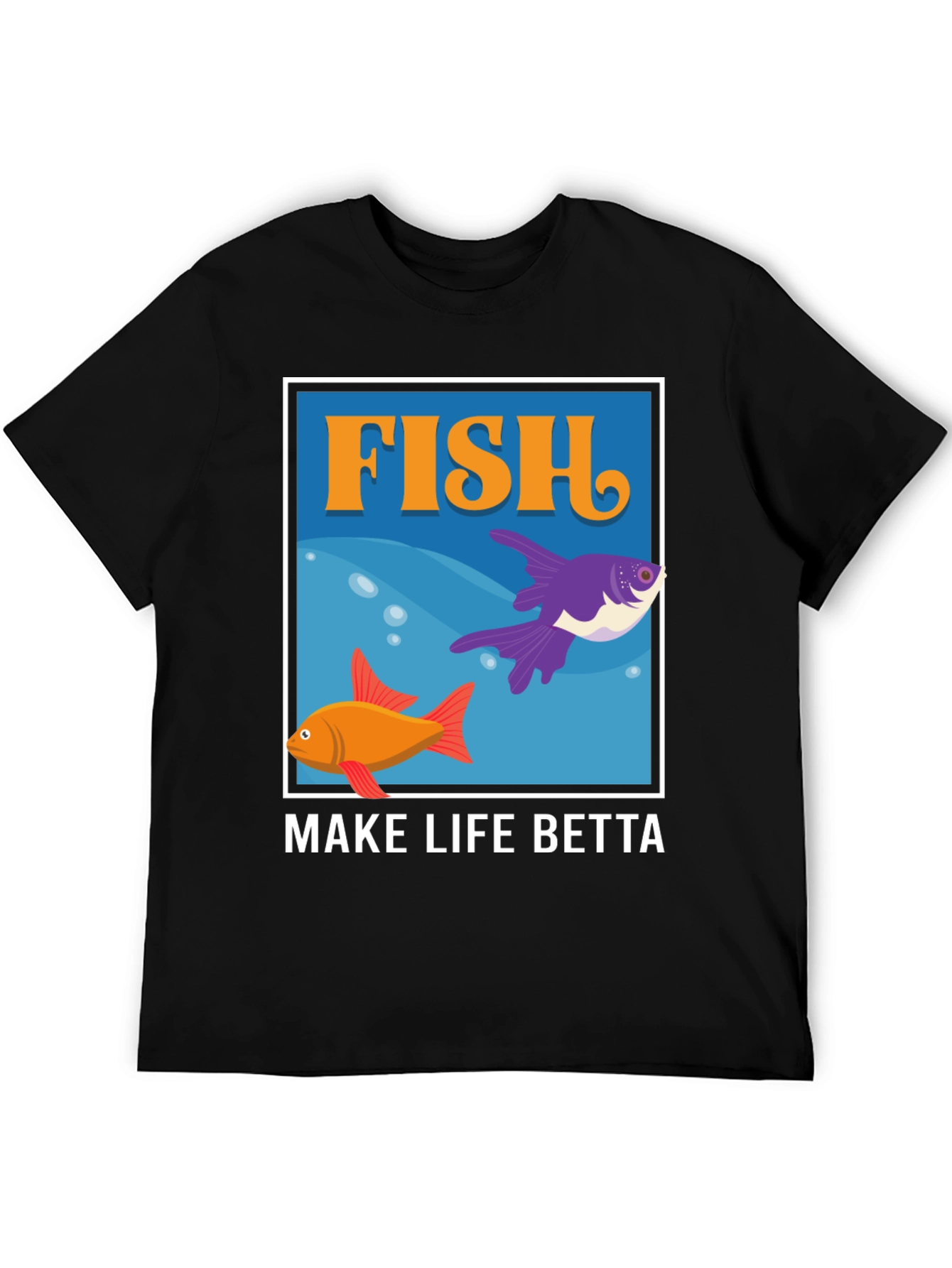 Fish Make Life Betta Graphic T-Shirt