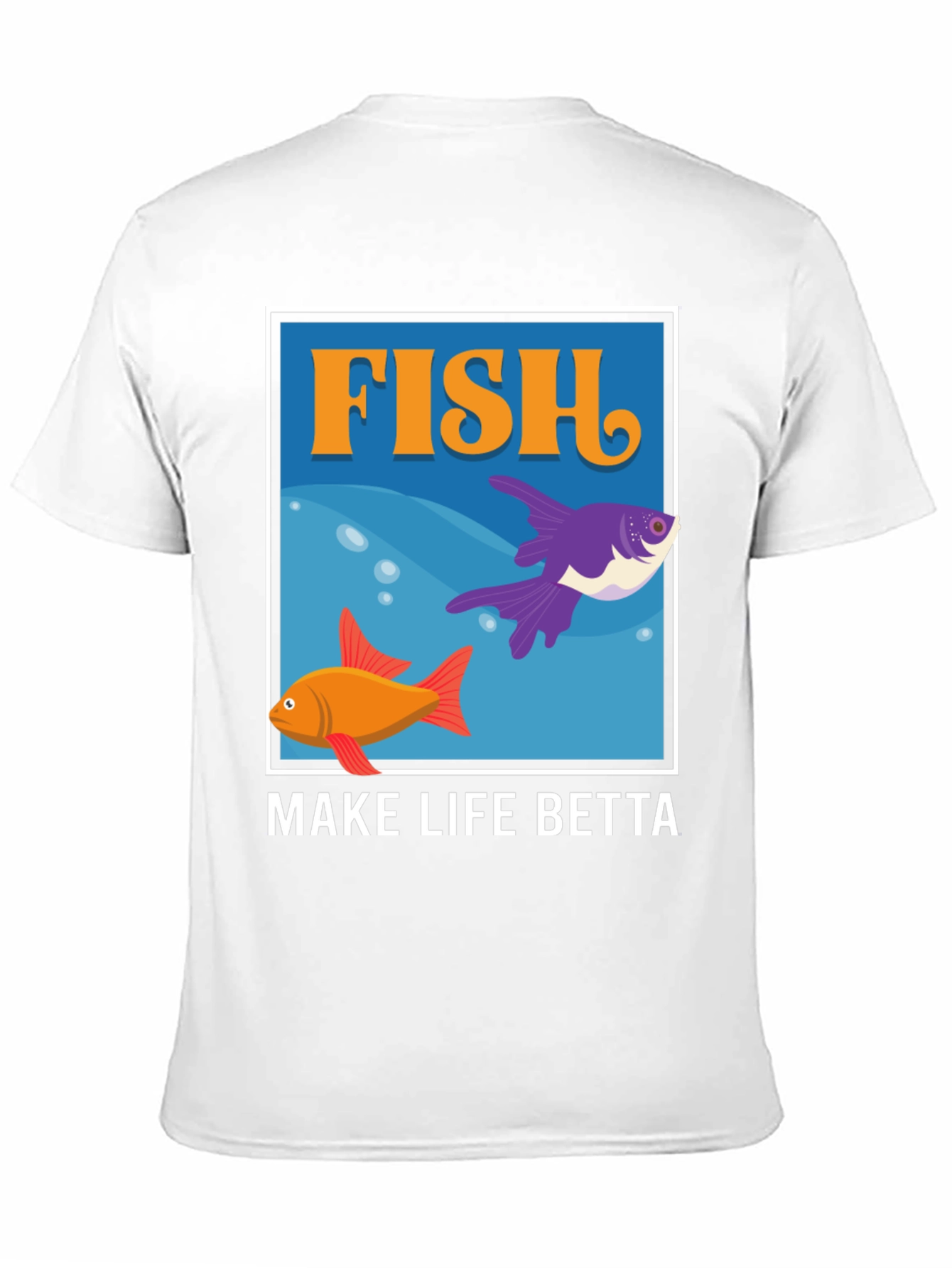 Fish Make Life Betta Graphic T-Shirt