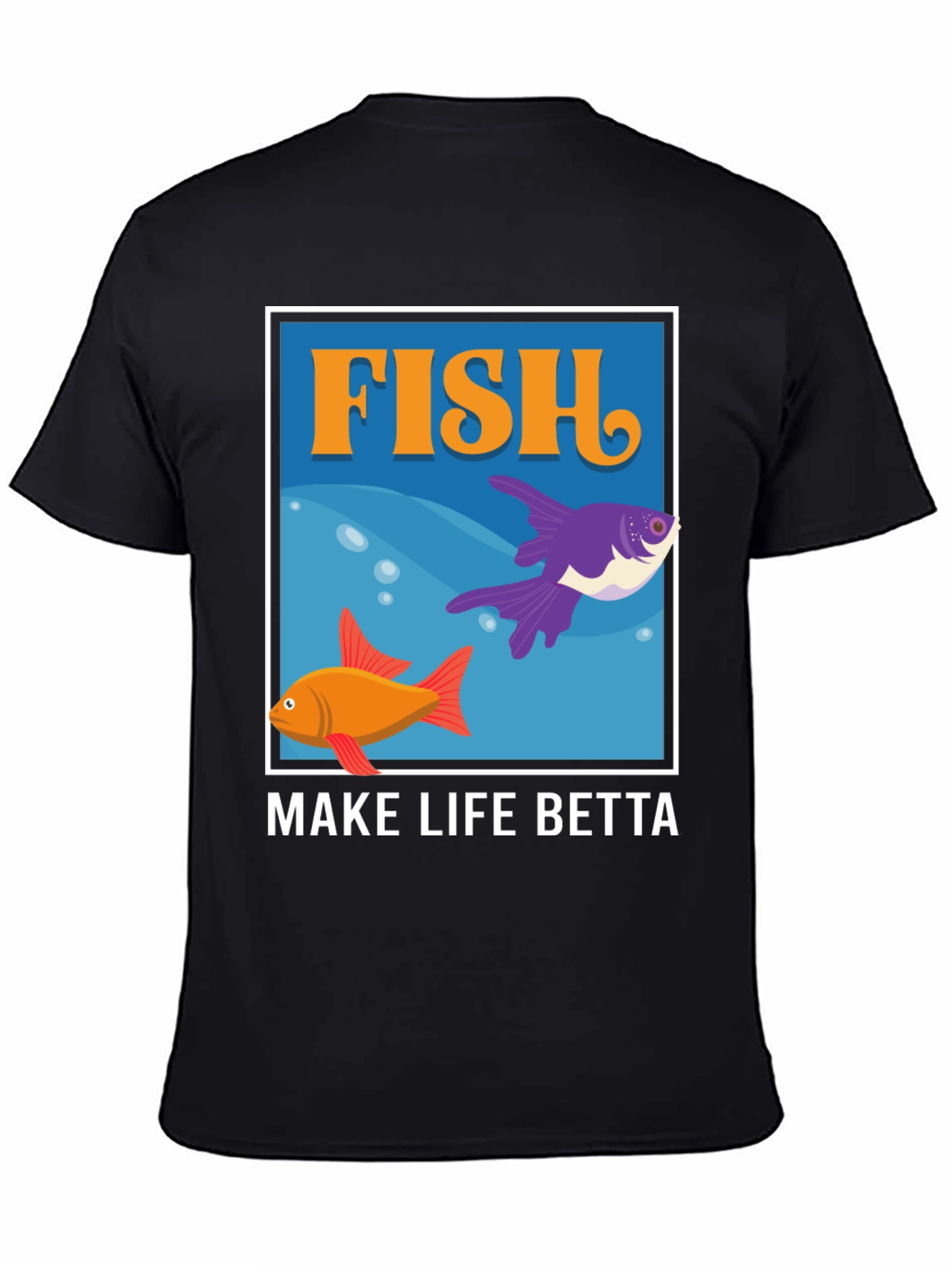 Fish Make Life Betta Graphic T-Shirt