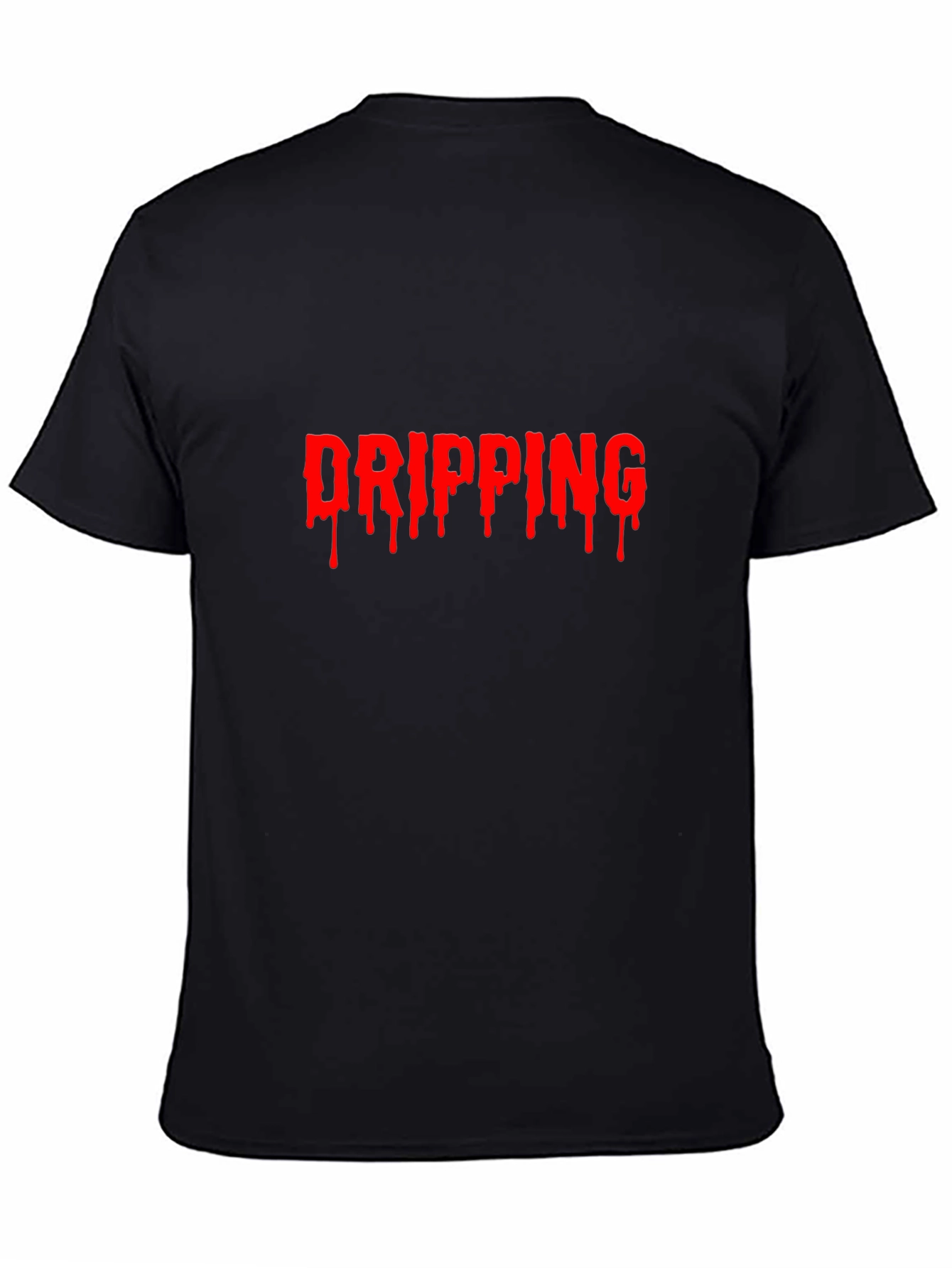Dripping Graphic T-Shirt - Edgy Style
