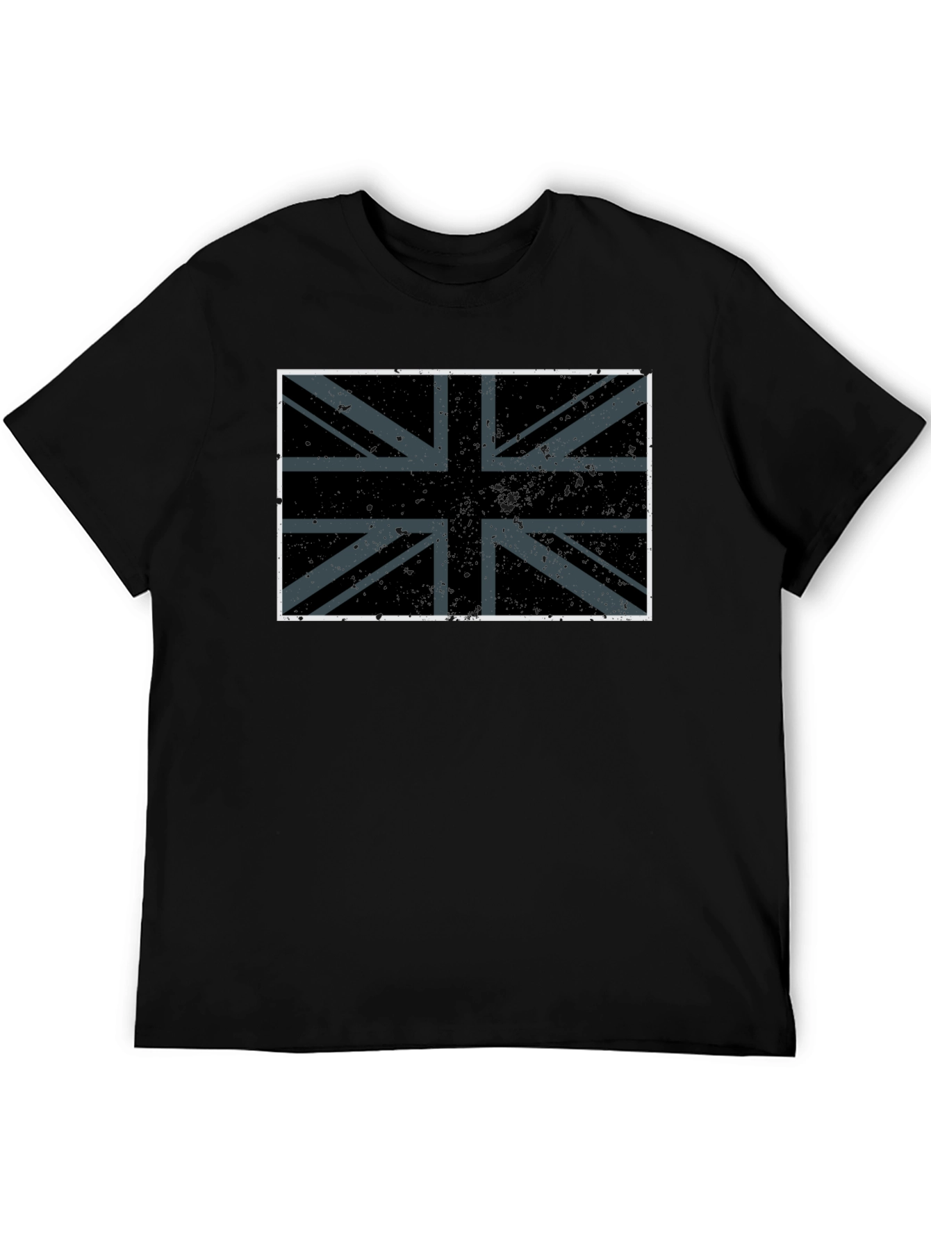Union Jack Graphic Tee - Black T-Shirt