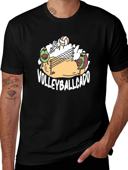 Volleyballcado T-Shirt - Avocado Volleyball Tee