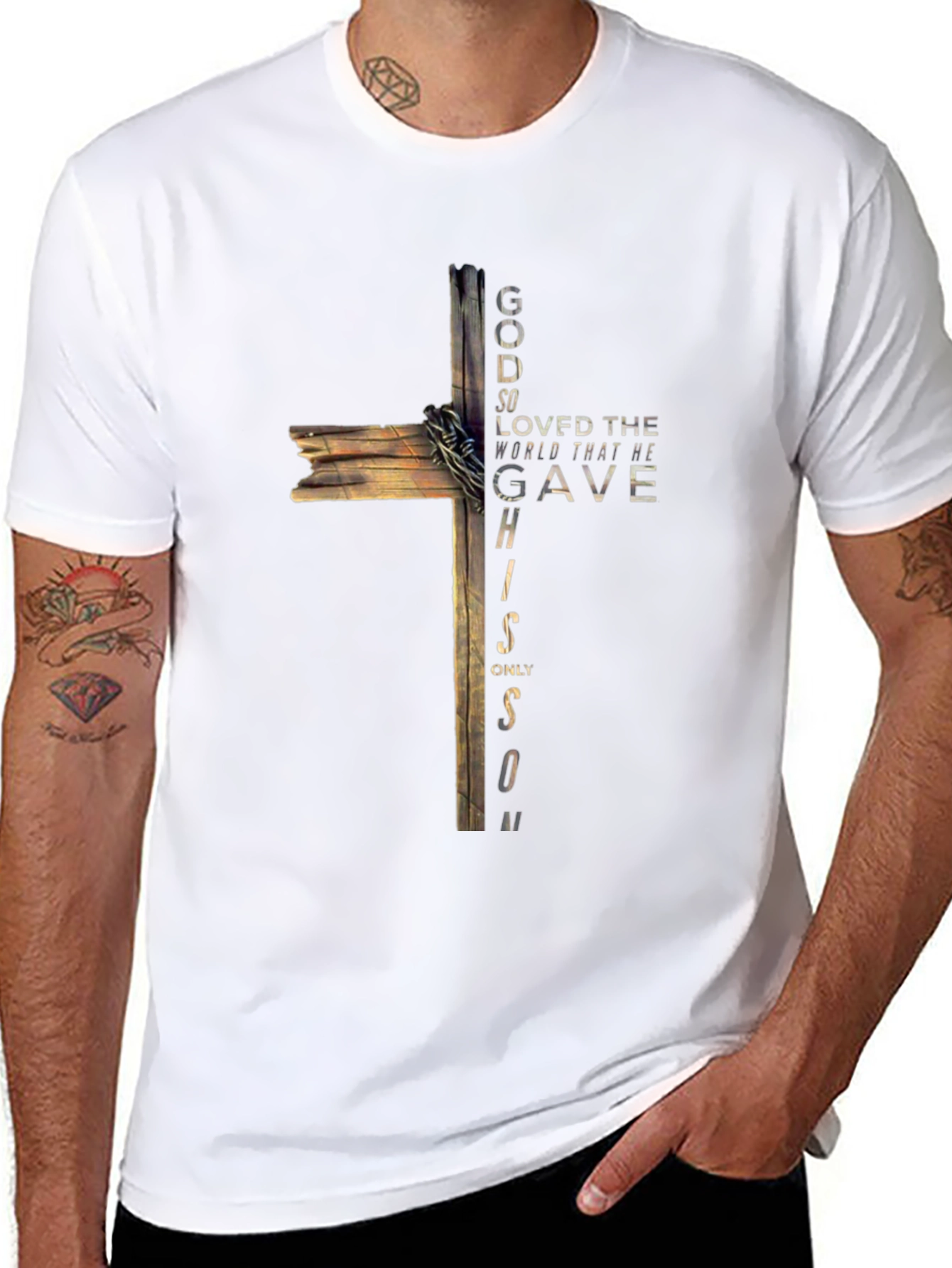 God So Loved the World Graphic T-Shirt