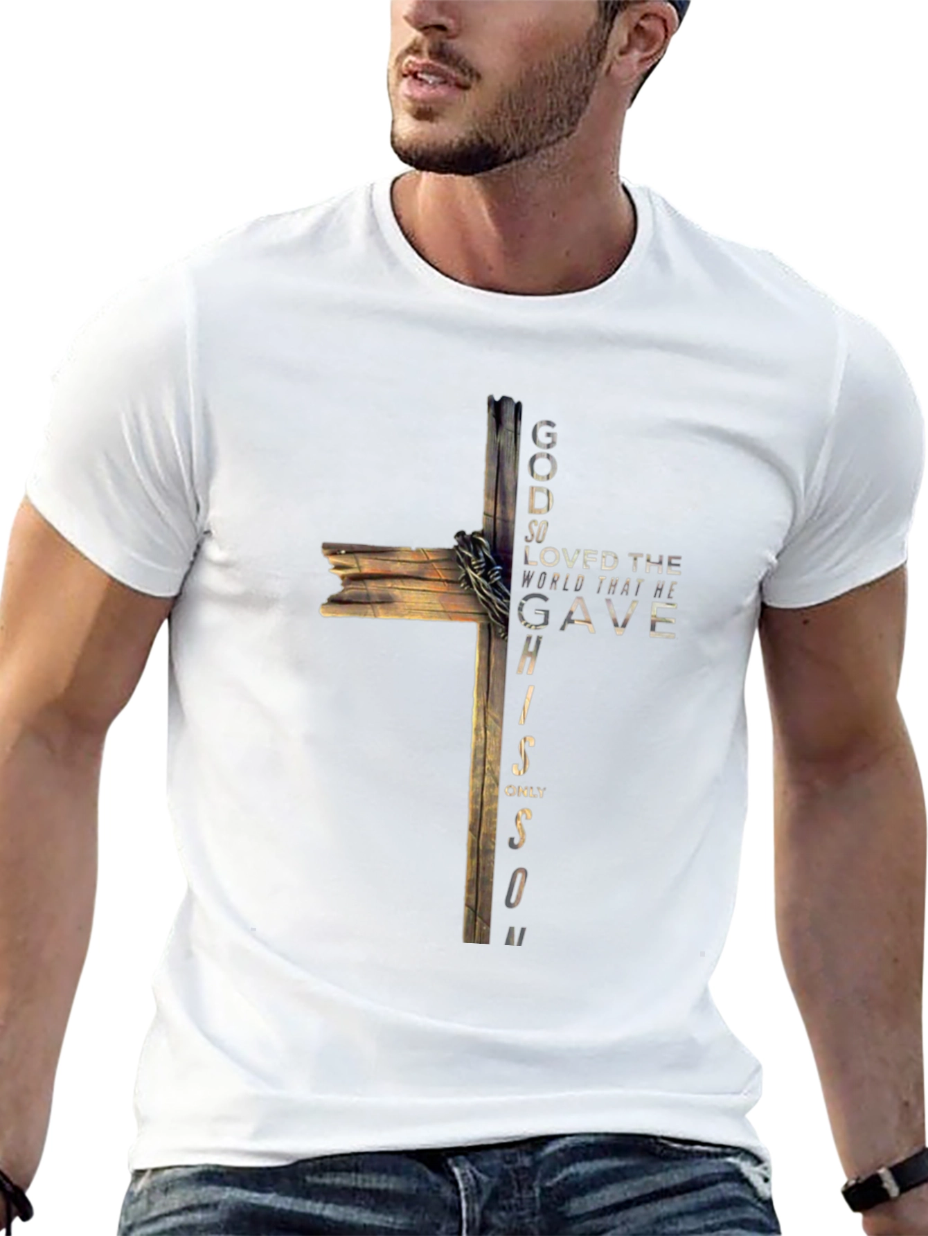 God So Loved the World Graphic T-Shirt