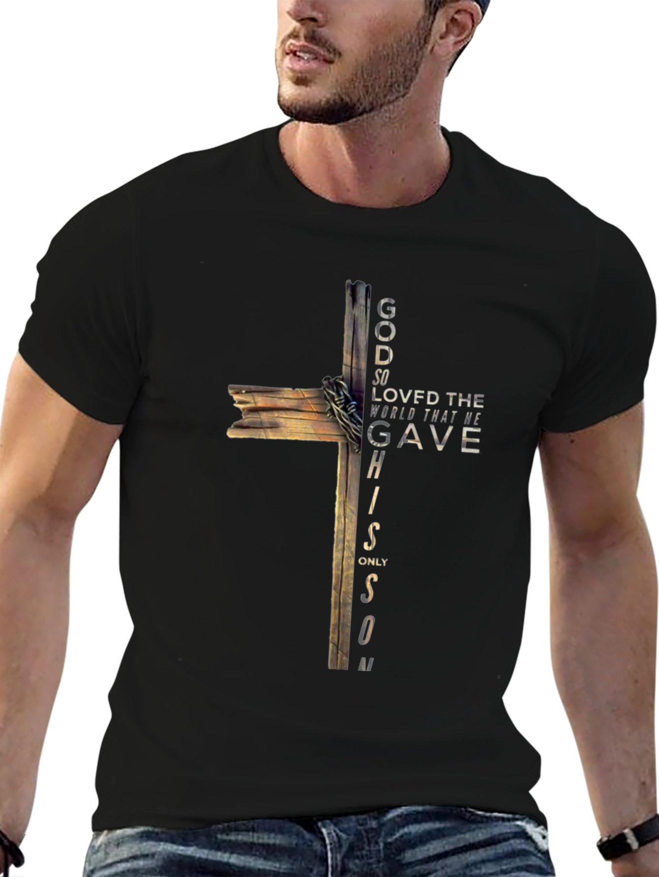 God So Loved the World Graphic T-Shirt