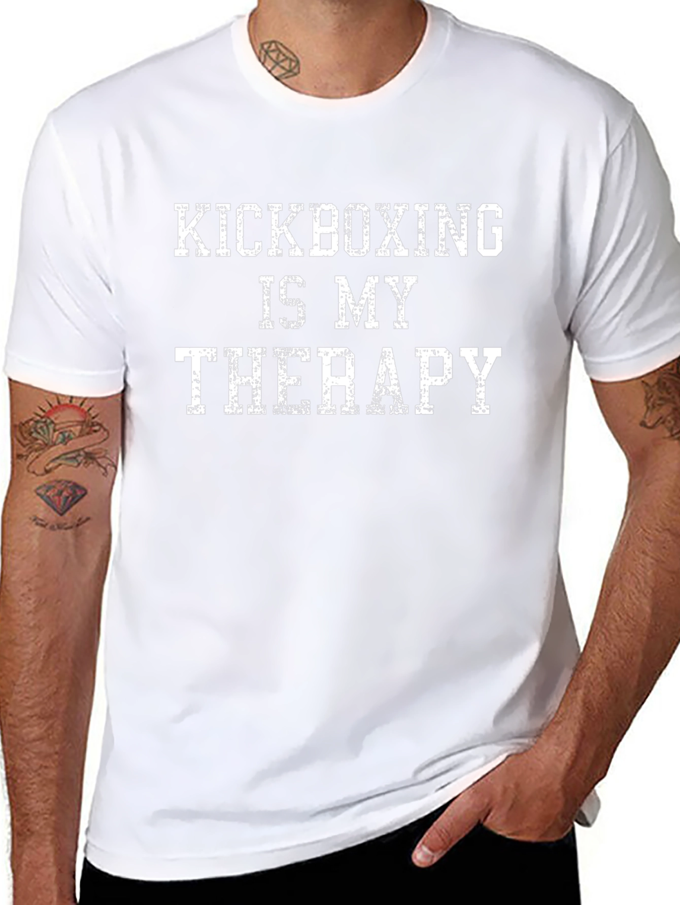 Kickboxing Therapy Graphic Tee - Unisex
