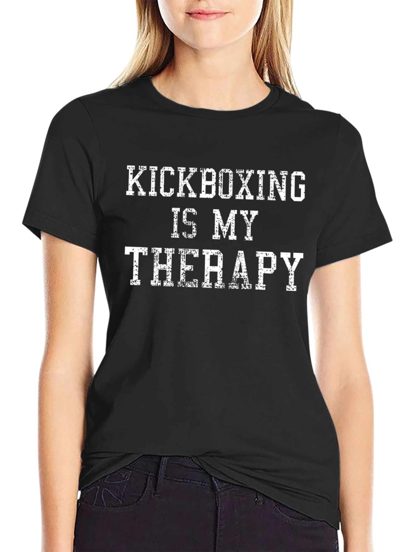 Kickboxing Therapy Graphic Tee - Unisex