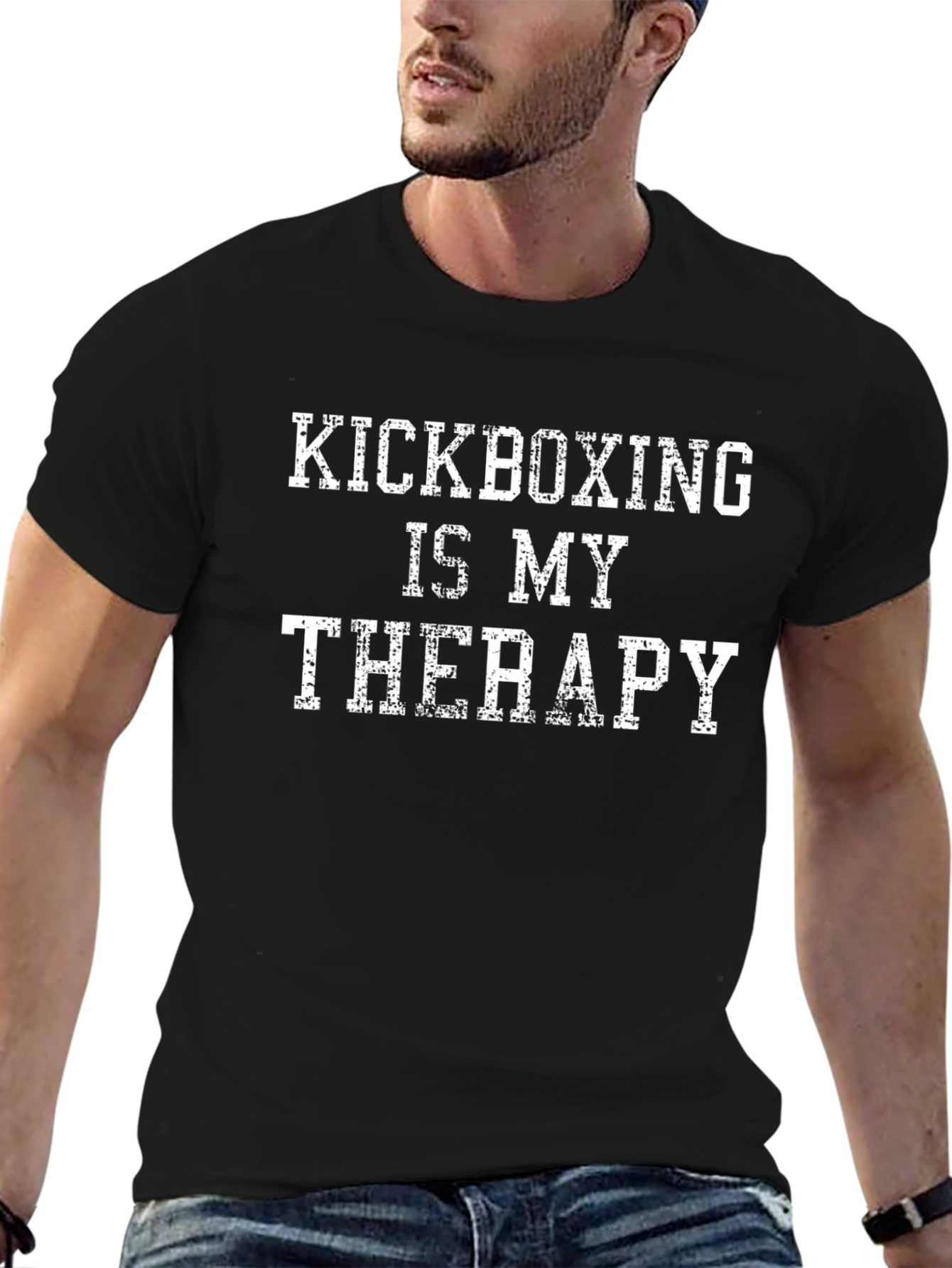 Kickboxing Therapy Graphic Tee - Unisex
