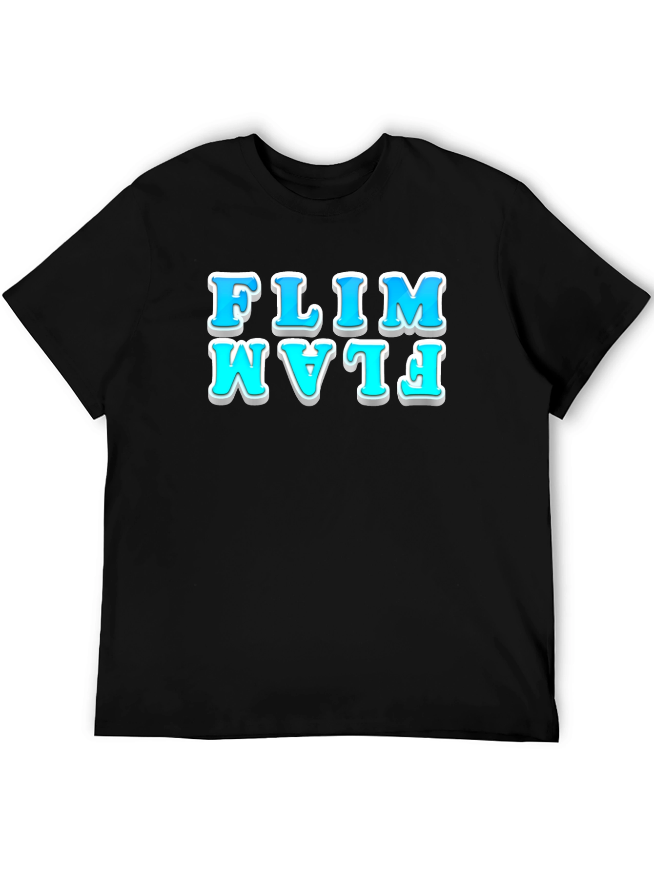 Flim Flam Black Graphic Tee