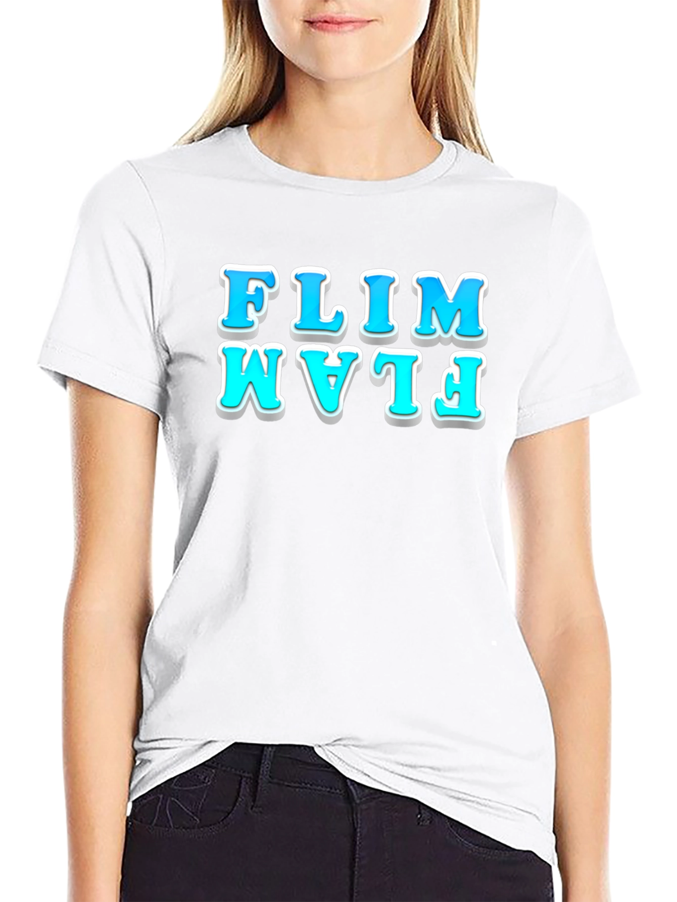 Flim Flam Black Graphic Tee