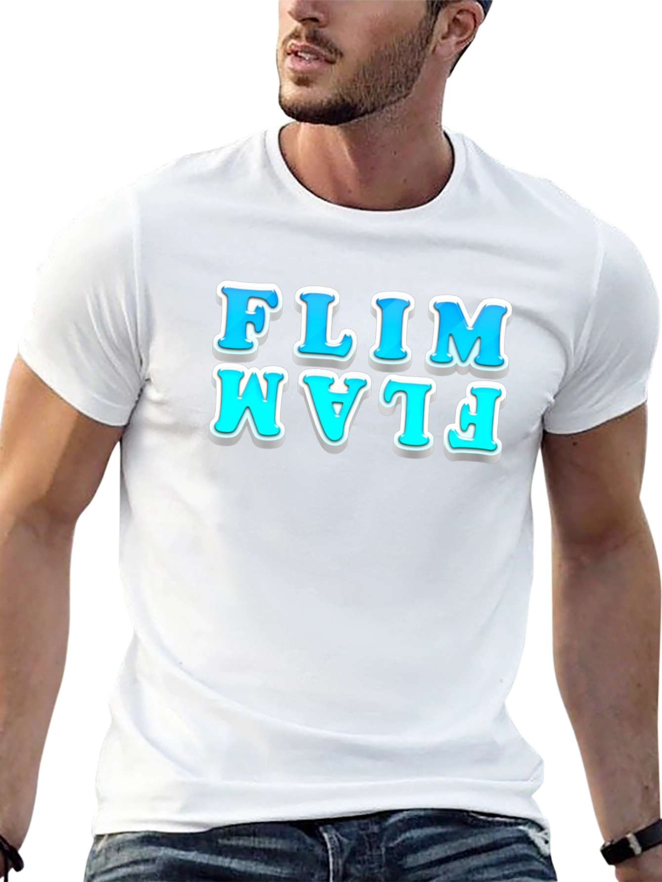 Flim Flam Black Graphic Tee
