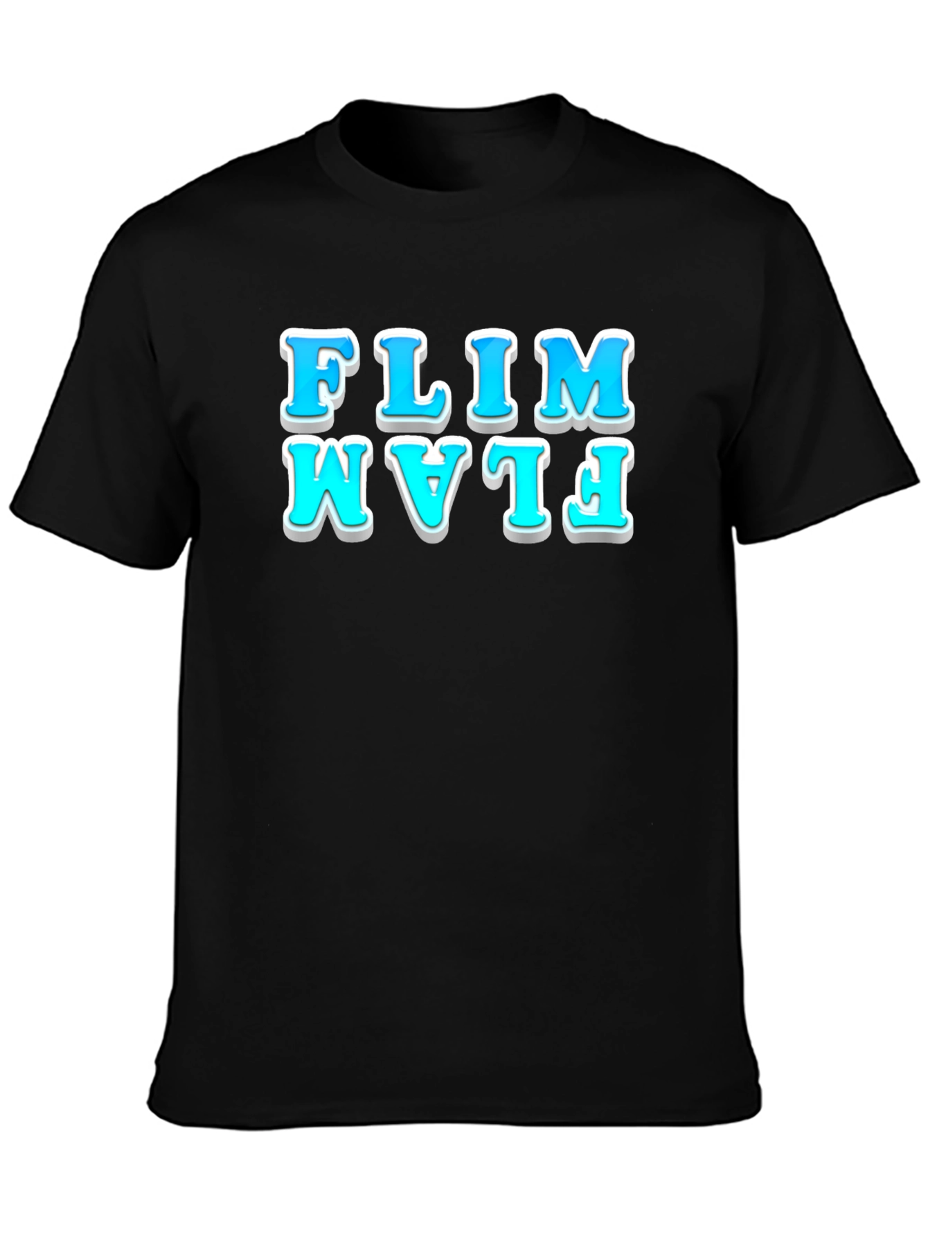 Flim Flam Black Graphic Tee