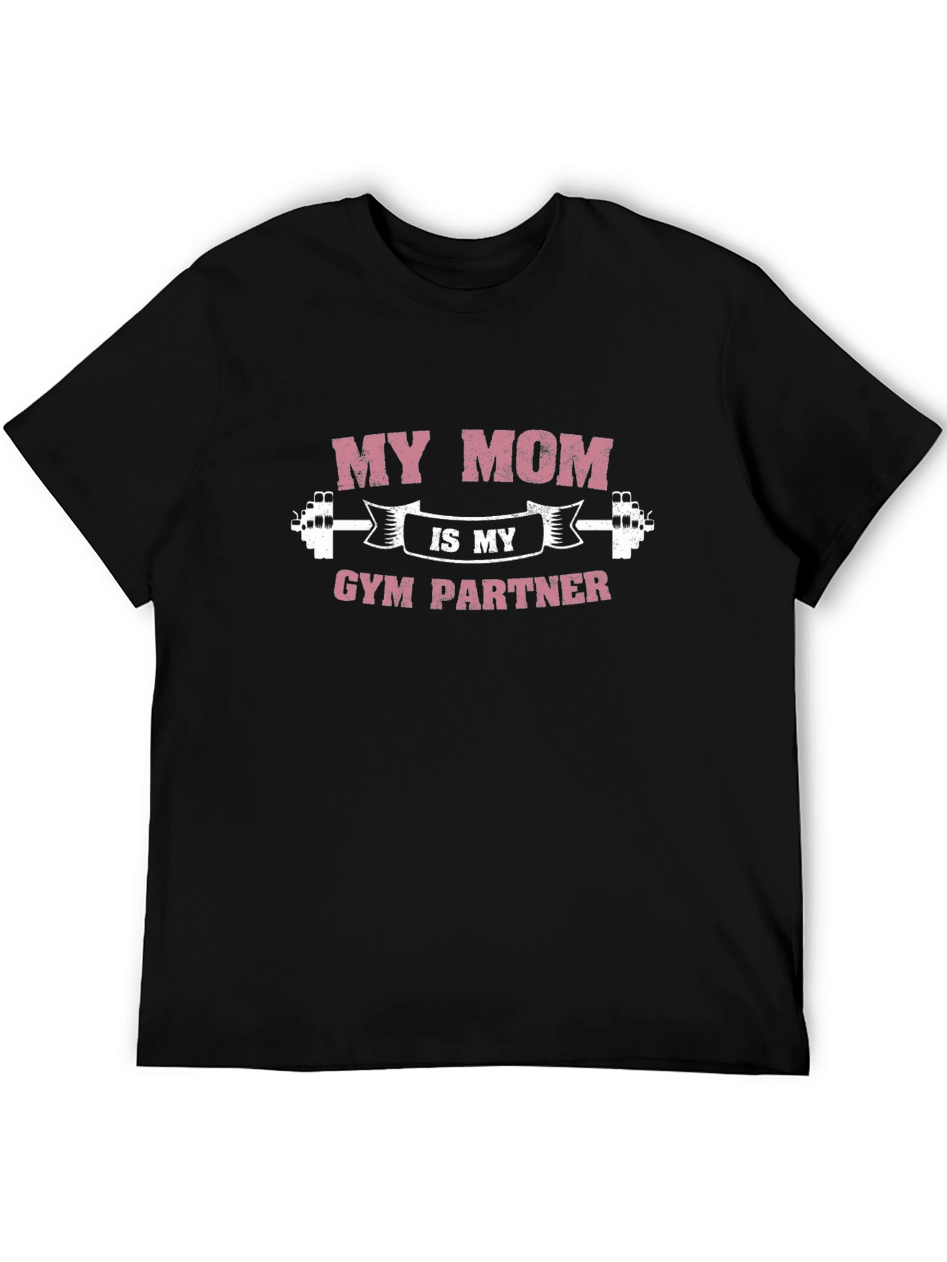 My Mom is My Gym Partner Graphic Tee