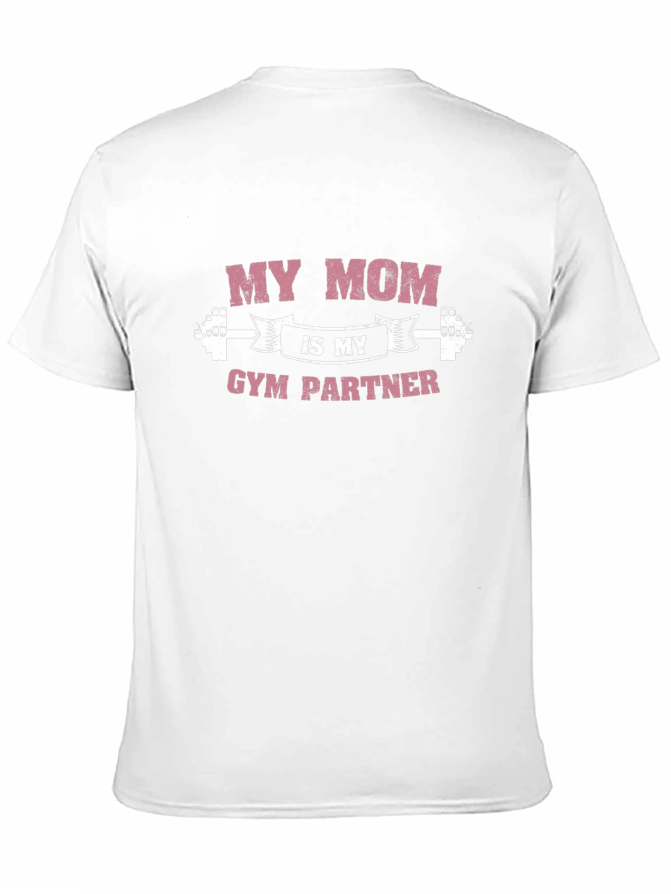 My Mom is My Gym Partner Graphic Tee