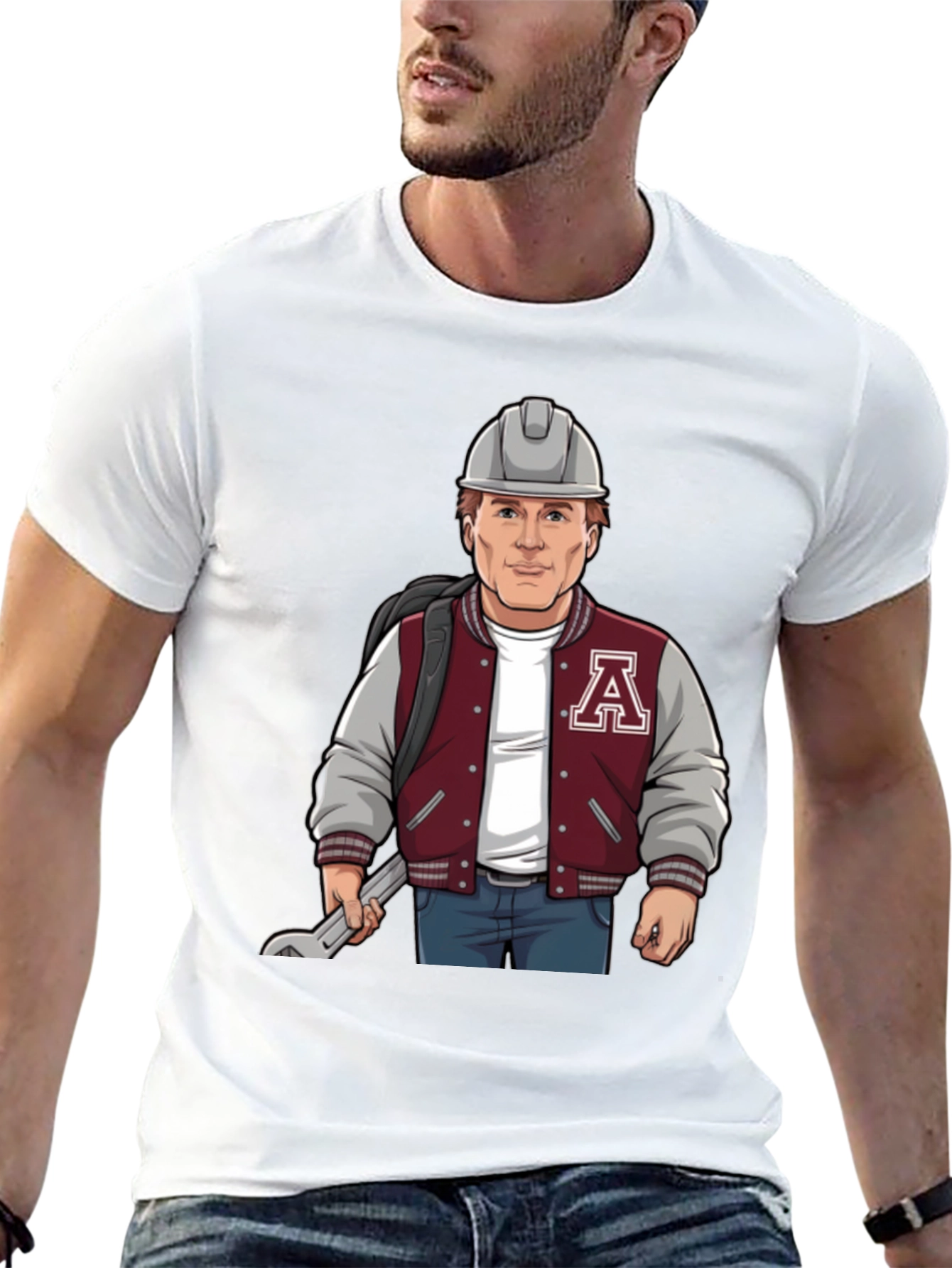 Construction Cartoon T-Shirt - Architect Apparel