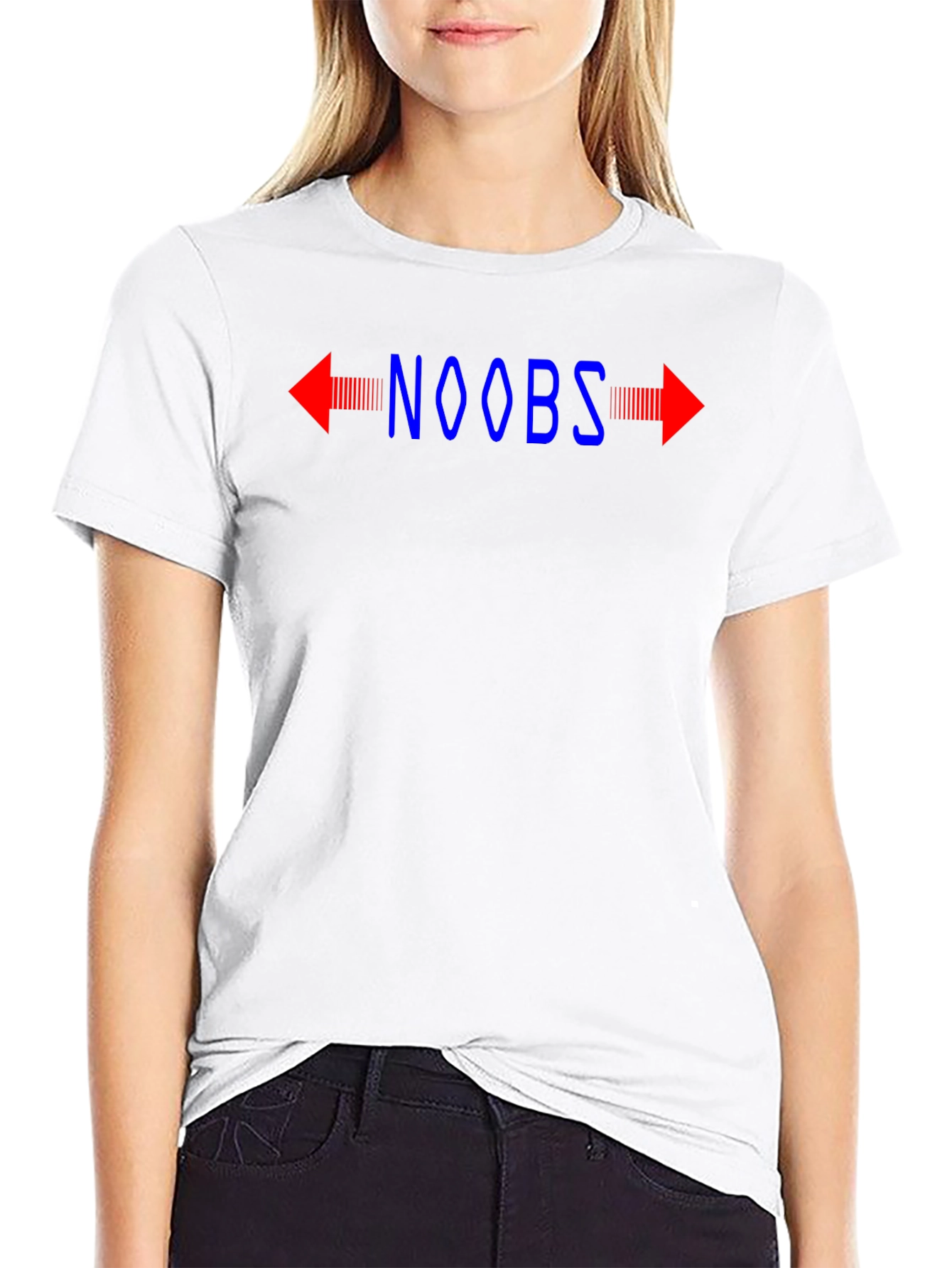 NOOBS Arrow T-Shirt Funny Gamer Shirt