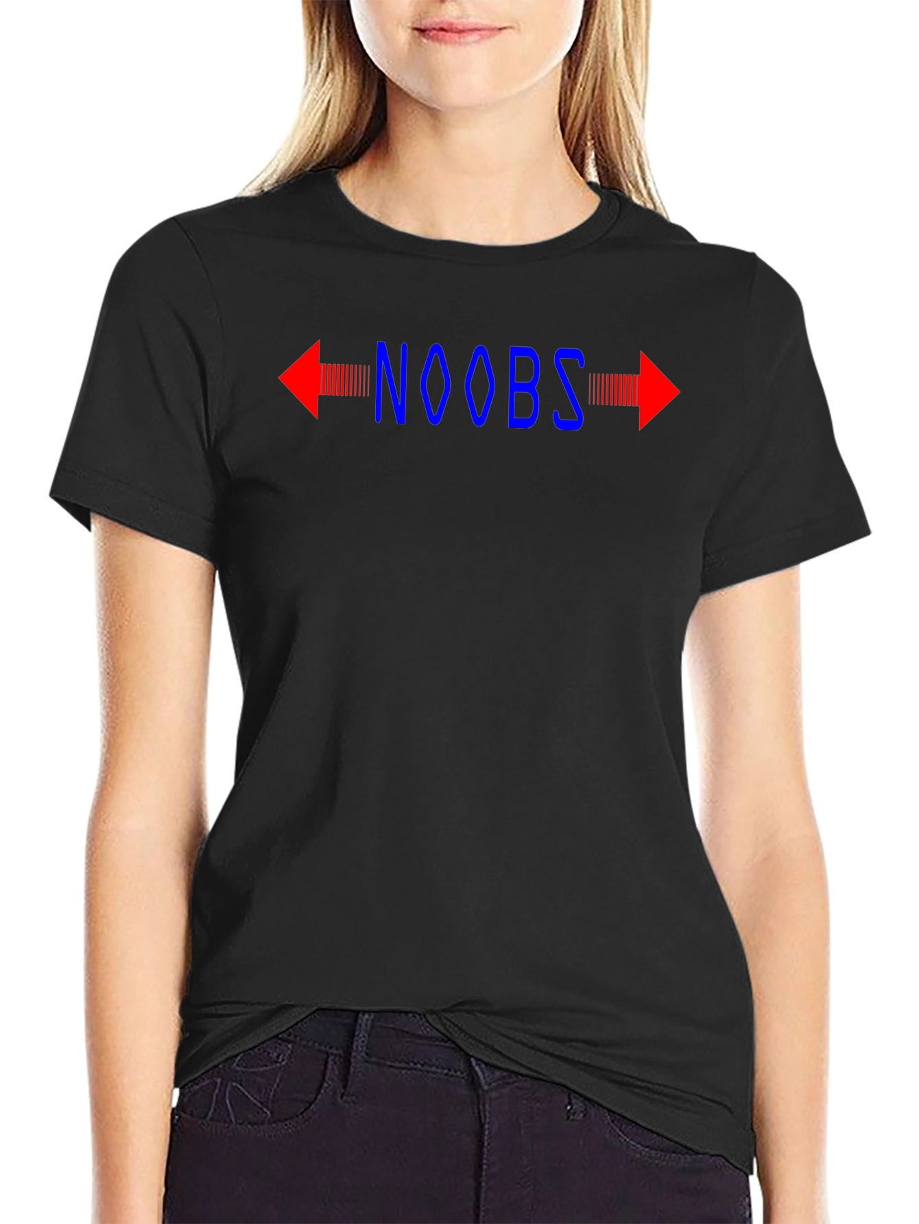 NOOBS Arrow T-Shirt Funny Gamer Shirt