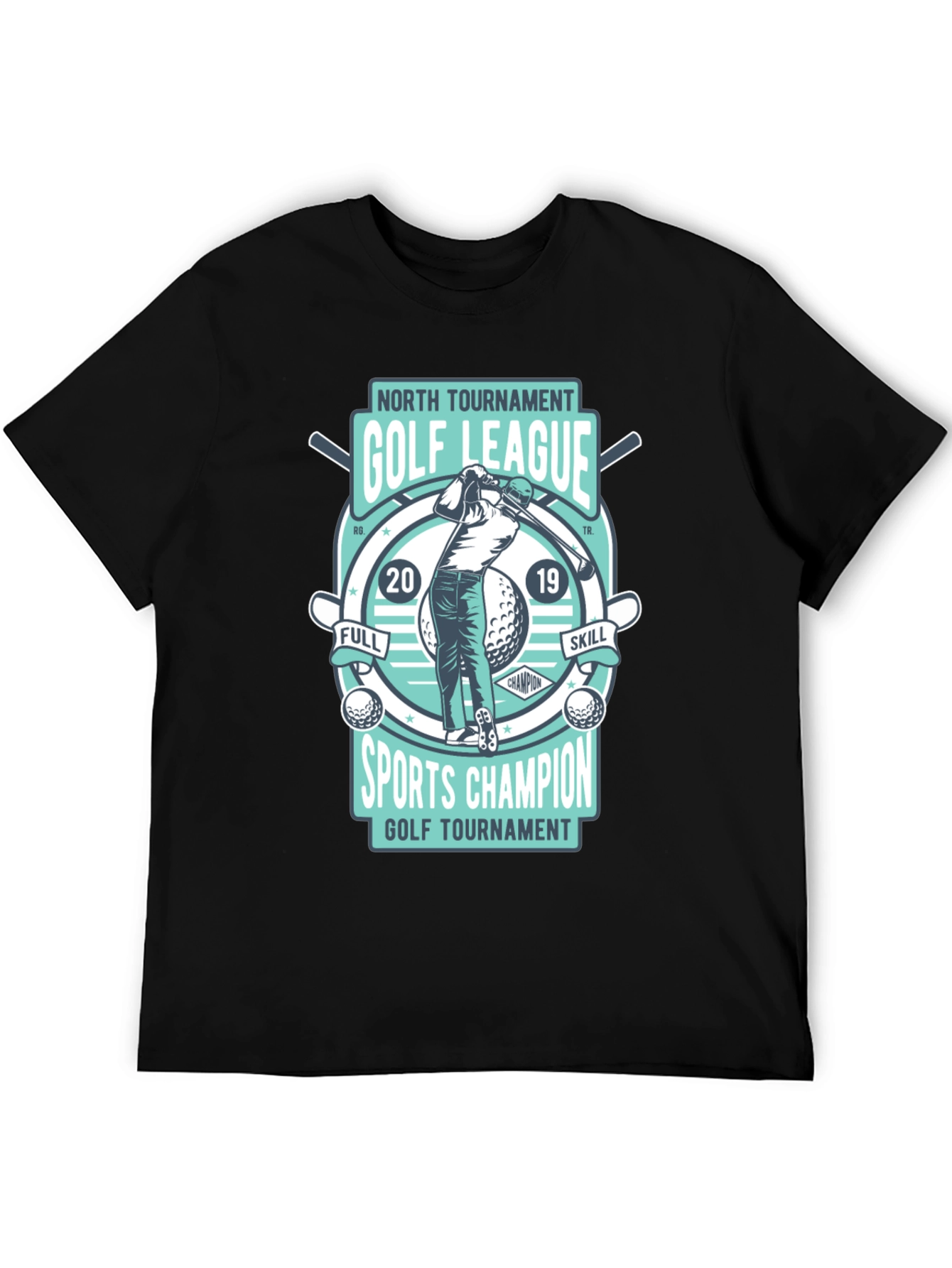 Golf League T-Shirt - North Tournament Champion Tee