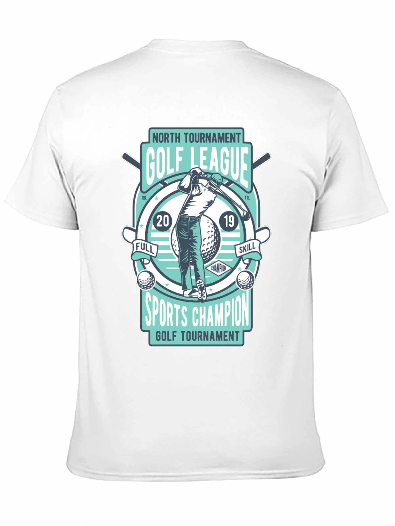 Golf League T-Shirt - North Tournament Champion Tee