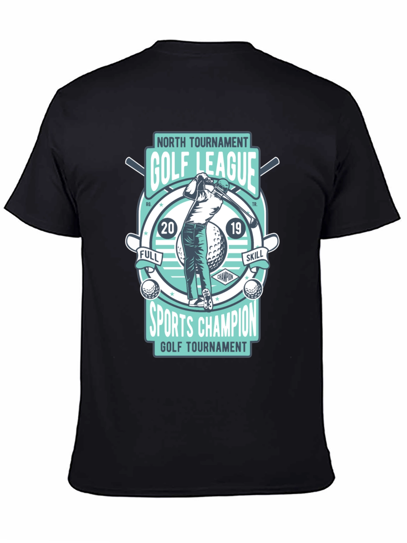 Golf League T-Shirt - North Tournament Champion Tee