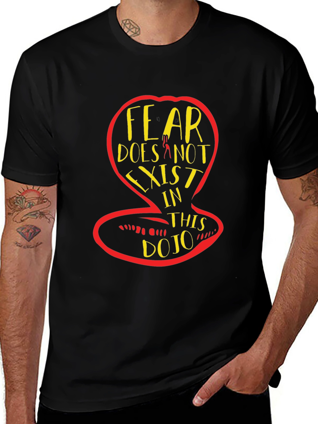 Fear Does Not Exist Cobra T-Shirt