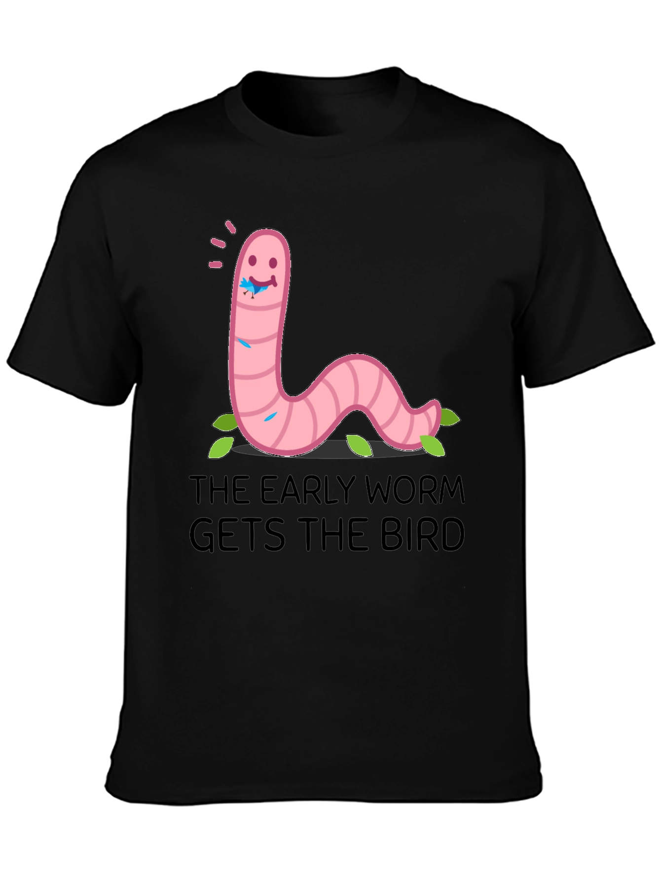 Early Worm T-Shirt: Get the Bird Funny Tee