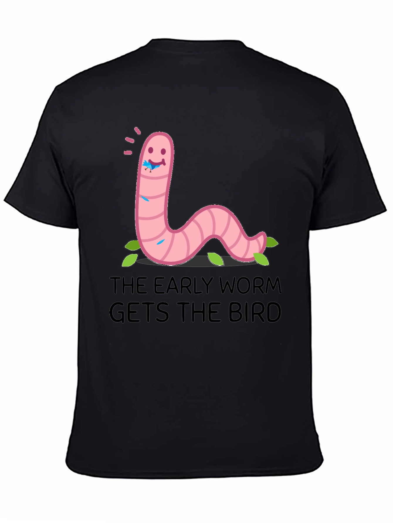 Early Worm T-Shirt: Get the Bird Funny Tee